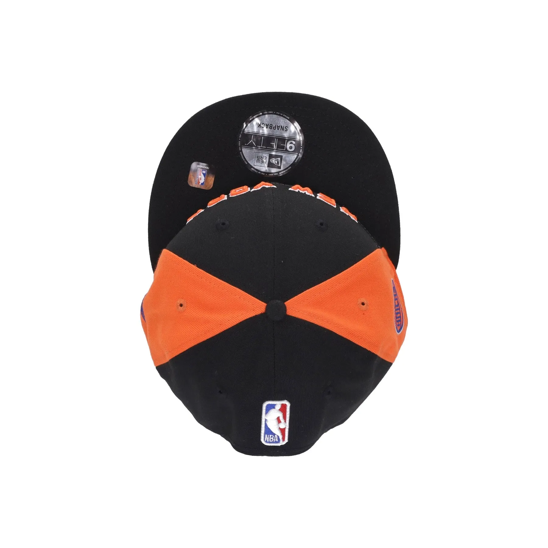 Cappellino Visiera Piatta Uomo Nba City Night 950 Neykni Original Team Colors