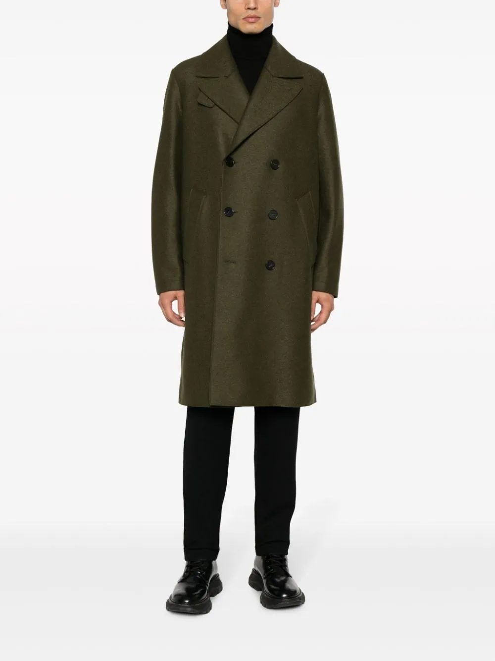 cappotto a  doppio petto