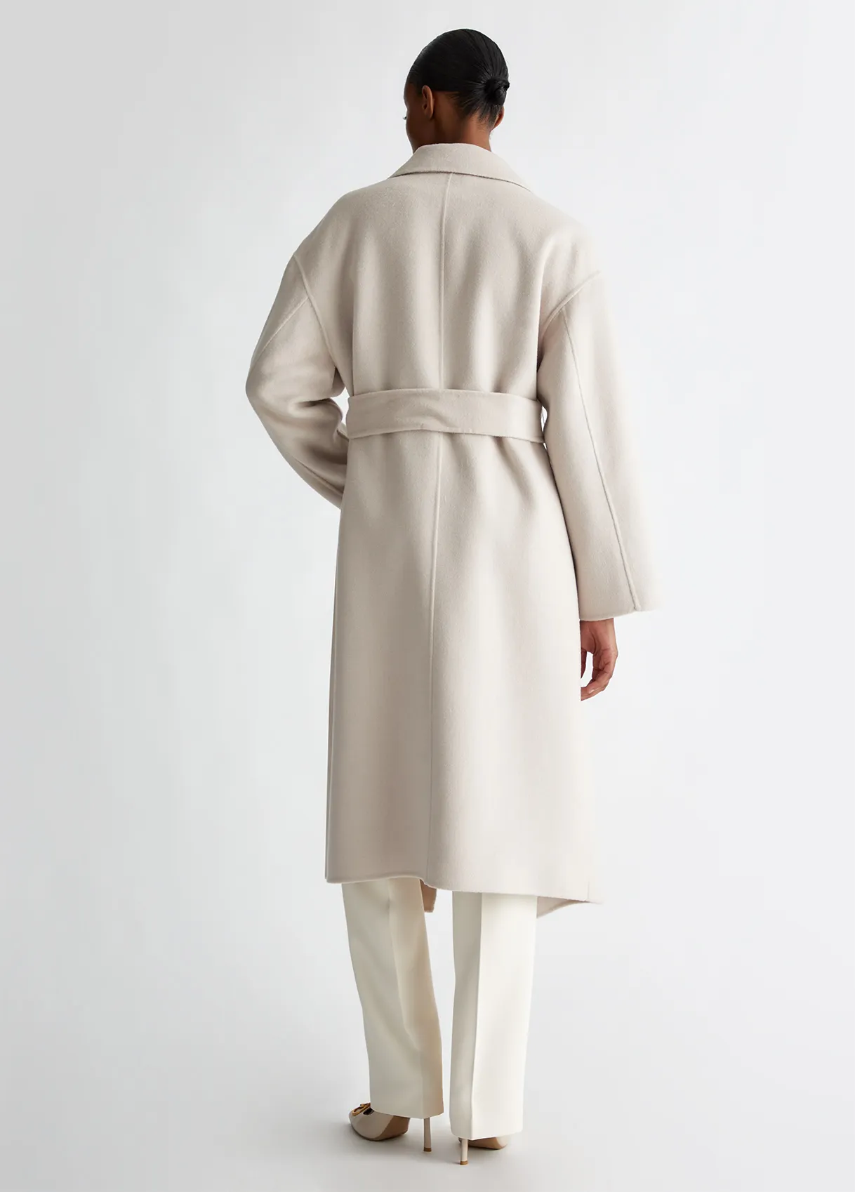 CAPPOTTO IN MISTO LANA CON CINTURA LIU-JO