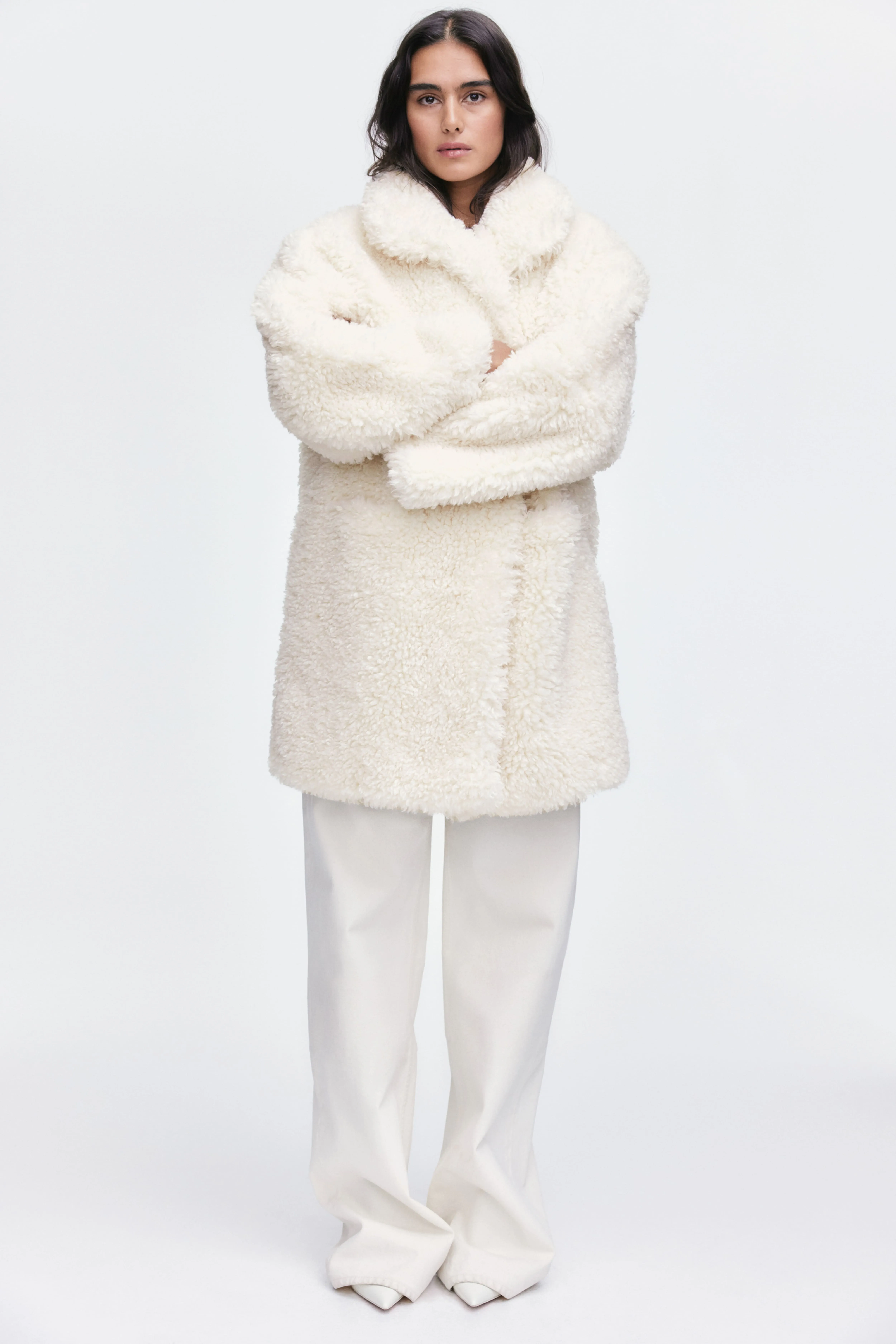 Cappotto peloso