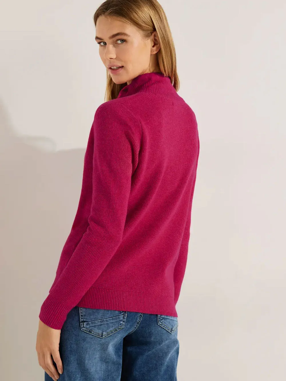 Cardigan Donna lungo rosa