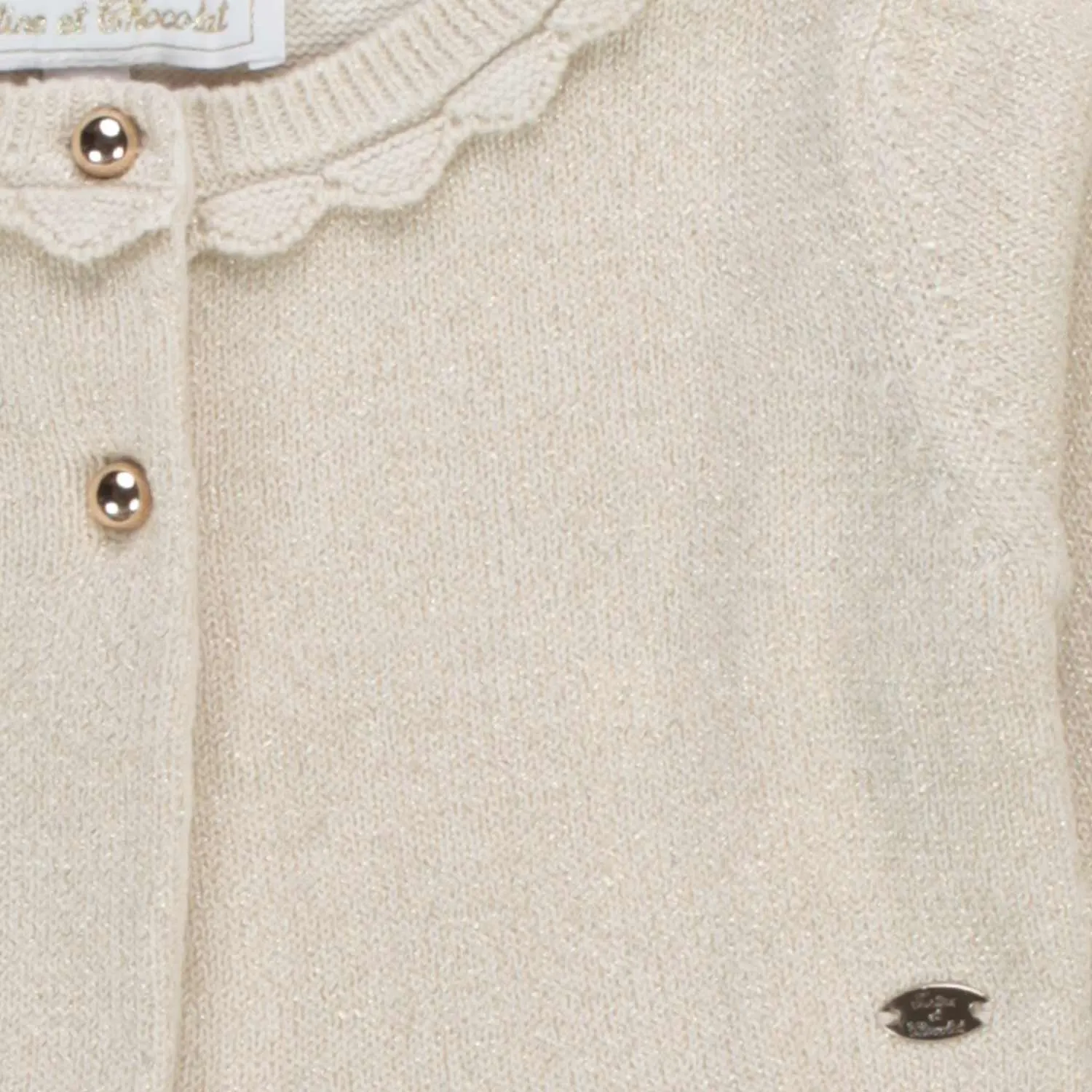 Cardigan Oro Neonata