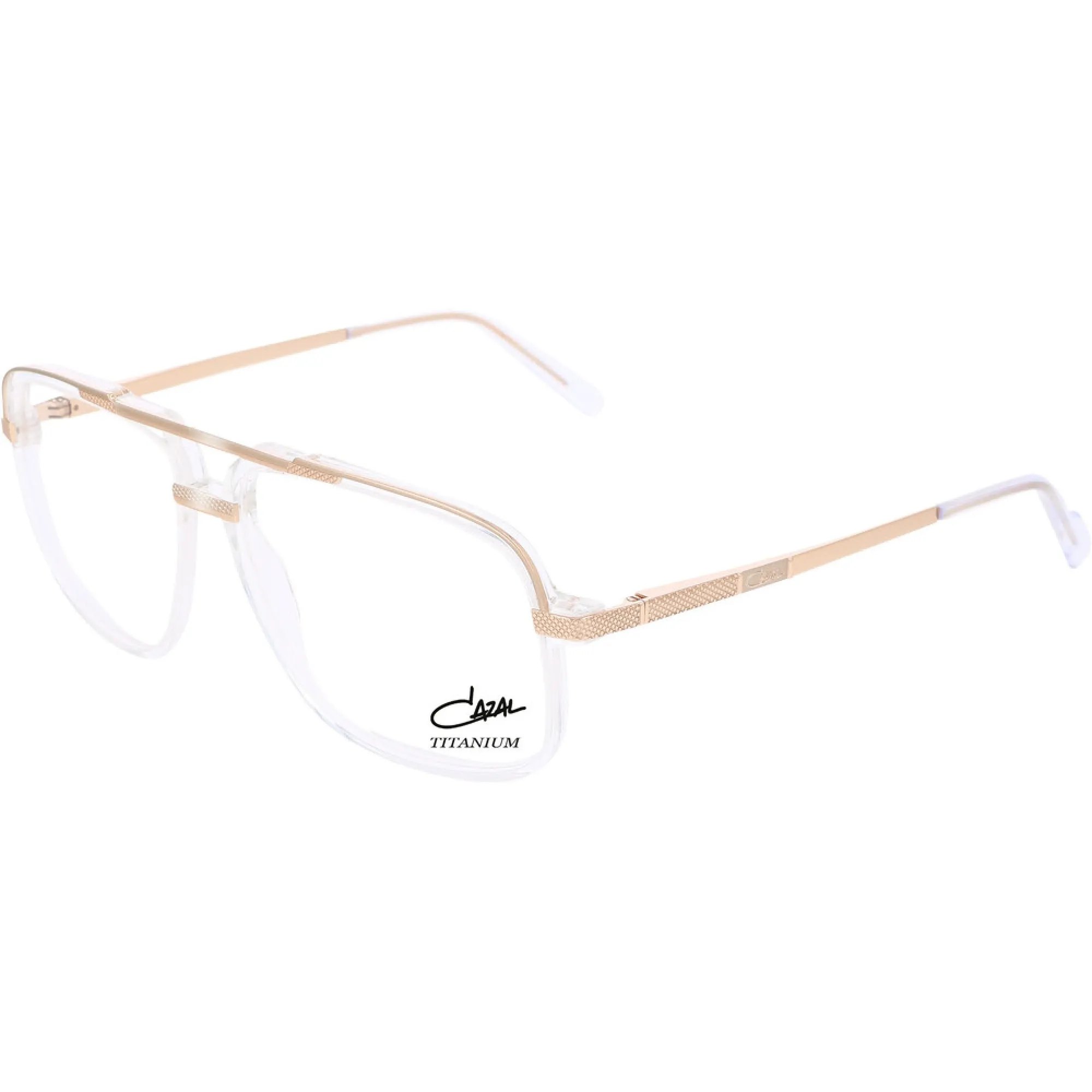   Cazal 6027 - 003 Cristallo-oro | Occhiale Da Vista Uomo 