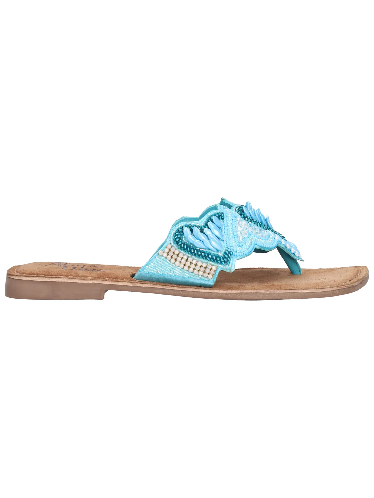 Ciabatta infradito Alma Blue da donna turchese