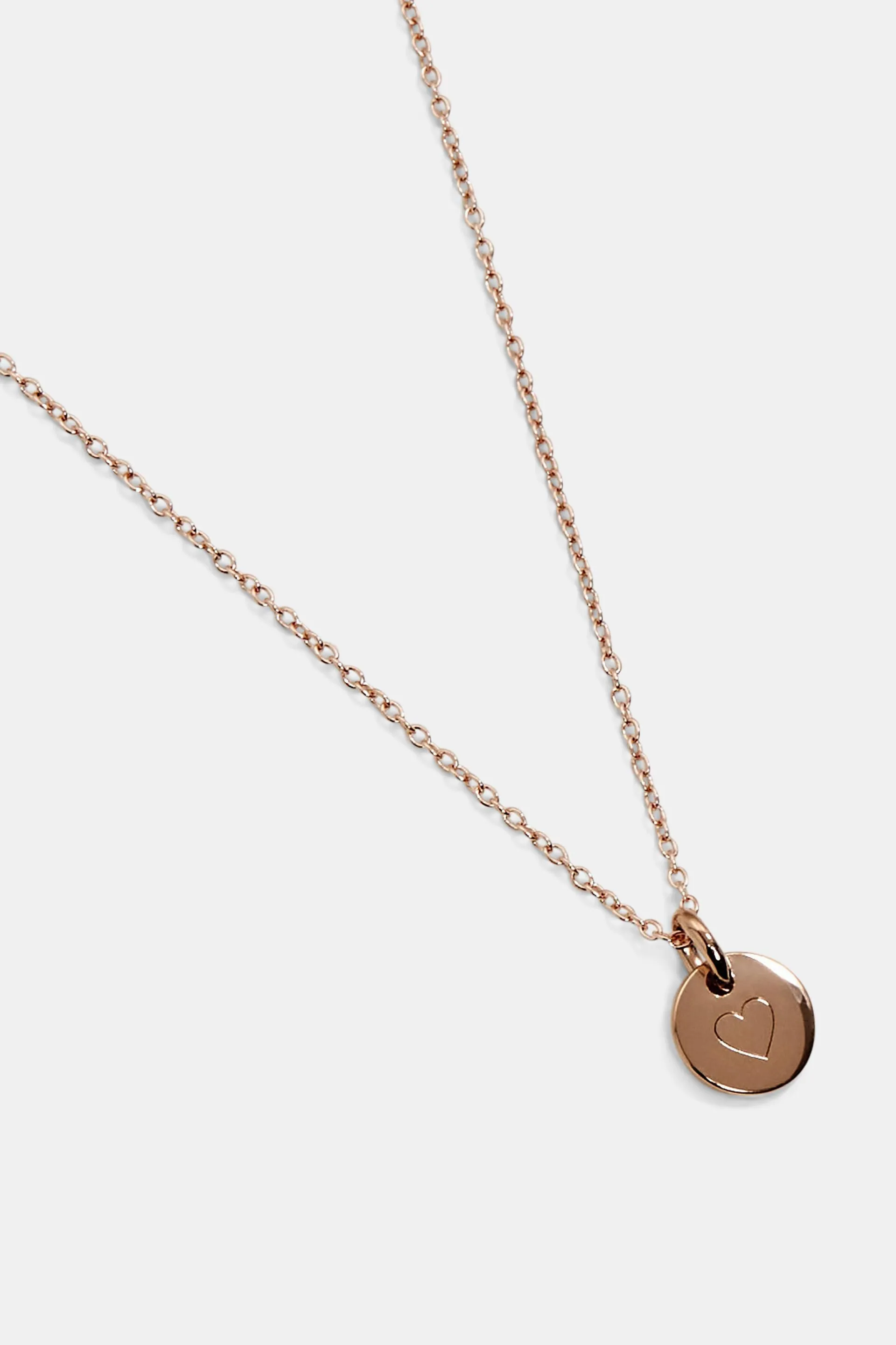 Collana con pendente inciso, argento sterling