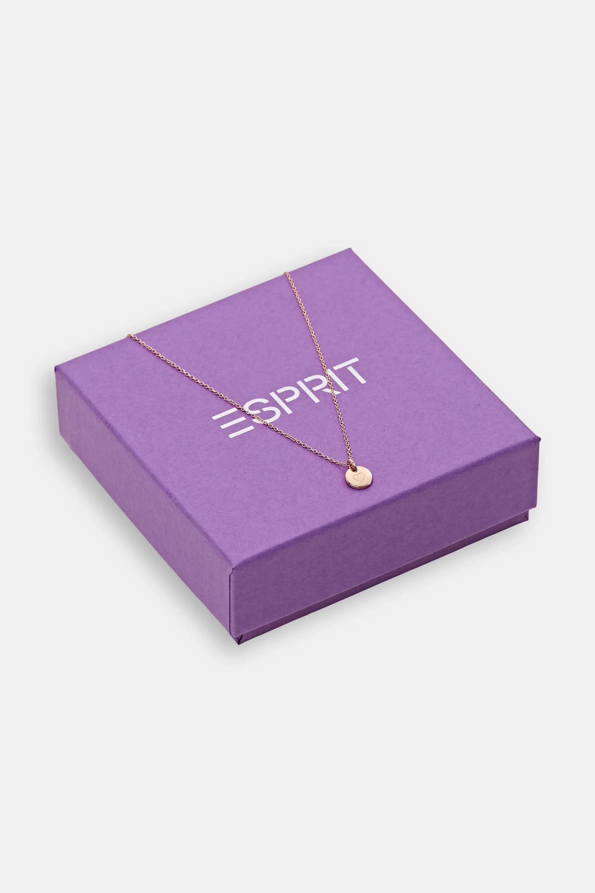Collana con pendente inciso, argento sterling