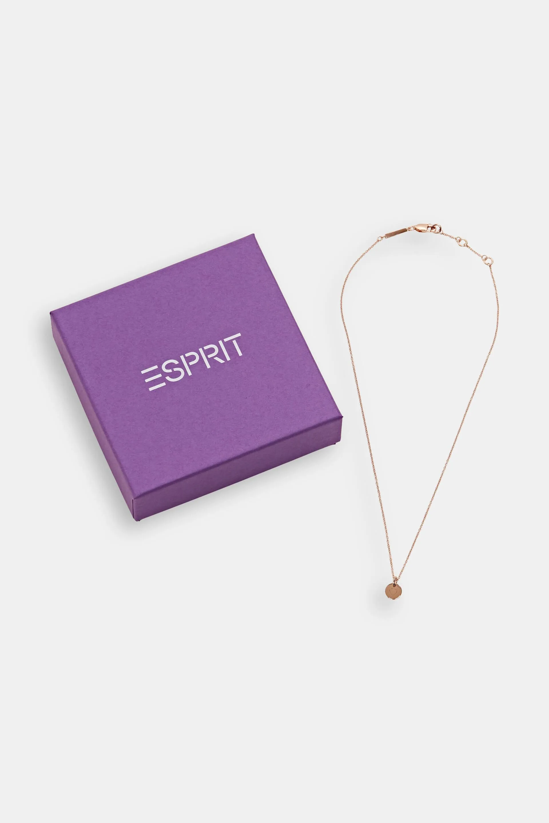 Collana con pendente inciso, argento sterling