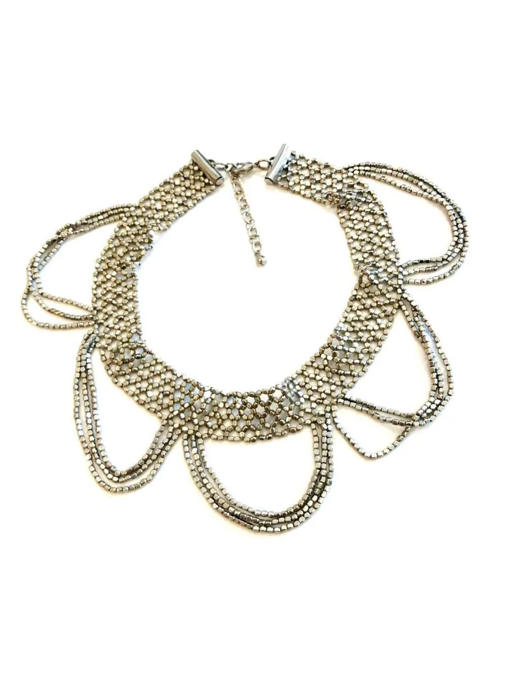 Collana girocollo perline