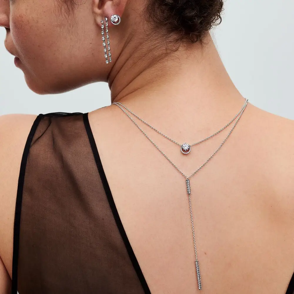 COLLANA PUNTO LUCE SCINTILLANTE PANDORA