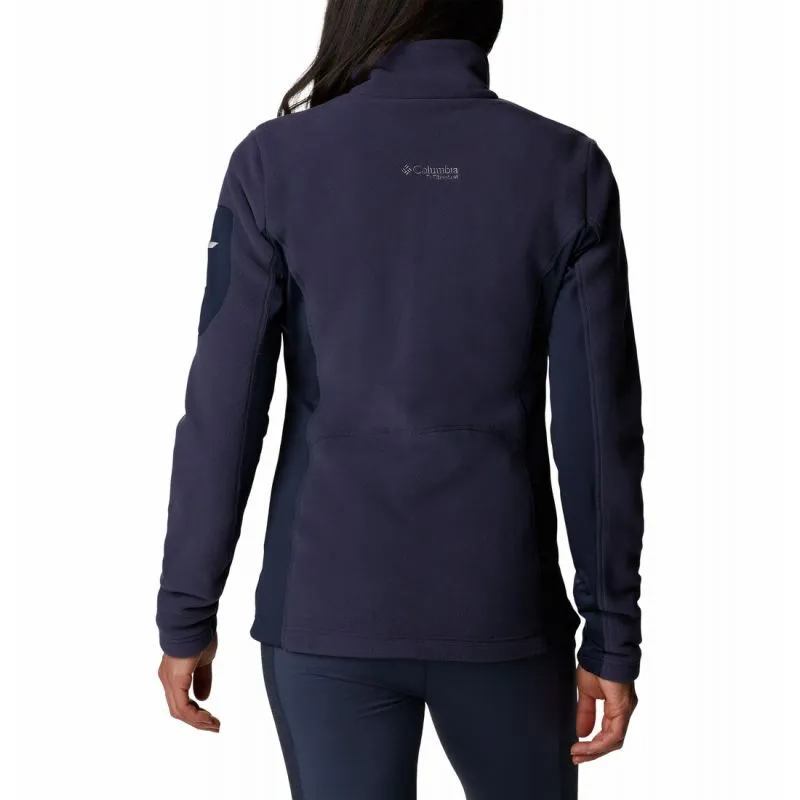 Columbia Giacca in pile con zip da donna Titan Pass 2.0 II (Nocturnal, Dark Nocturnal)