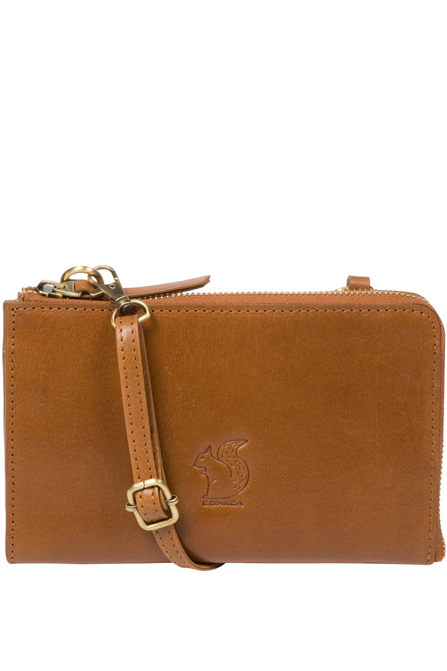 Conkca London - Senga - Pochette a tracolla in pelle con Borsa
