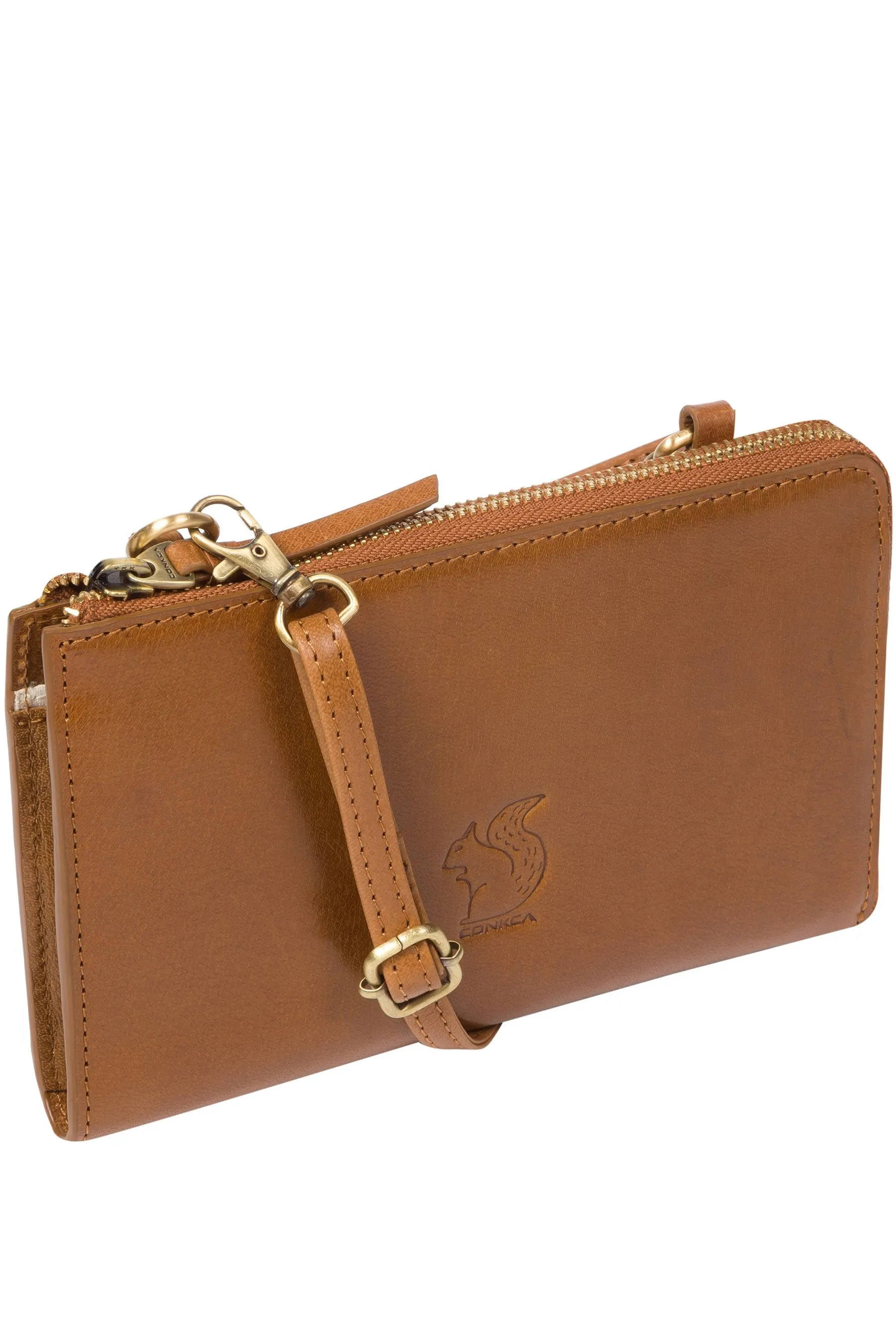 Conkca London - Senga - Pochette a tracolla in pelle con Borsa