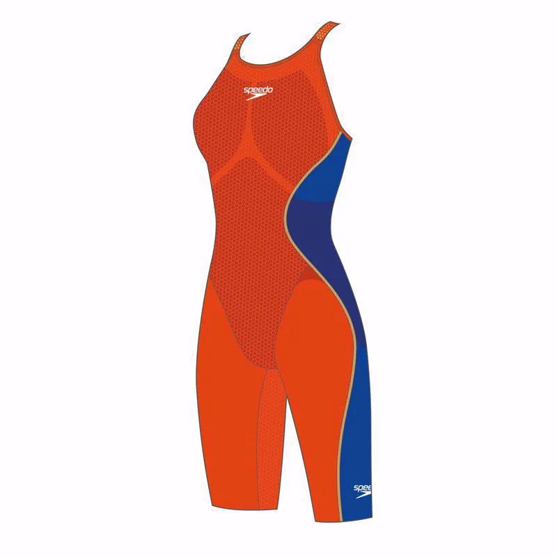 COSTUME DA GARA DONNA SPEEDO LZR INTENT OPBK KSKN AF ARANCIONE/BLU 8-11974 F777