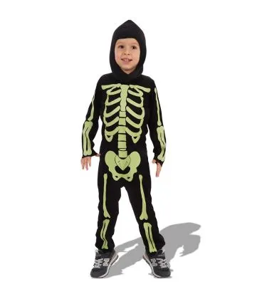 Costume tuta scheletro verde G.I.D. tg.IV