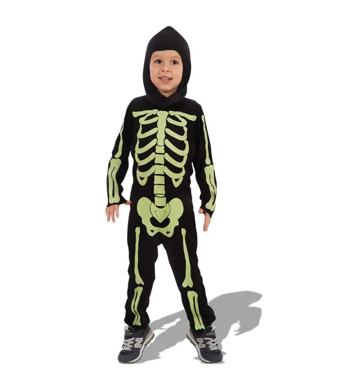 Costume tuta scheletro verde G.I.D. tg.IV