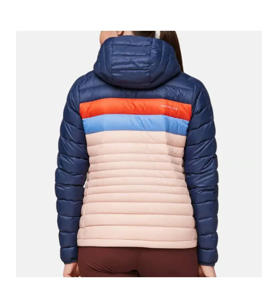 Cotopaxi Women Fuego Down Hooded Jacket Ink/Rosewood