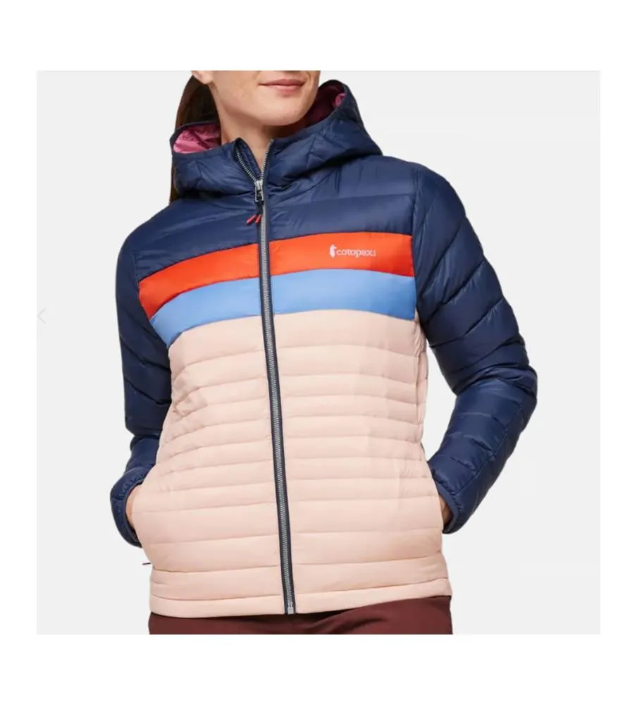 Cotopaxi Women Fuego Down Hooded Jacket Ink/Rosewood