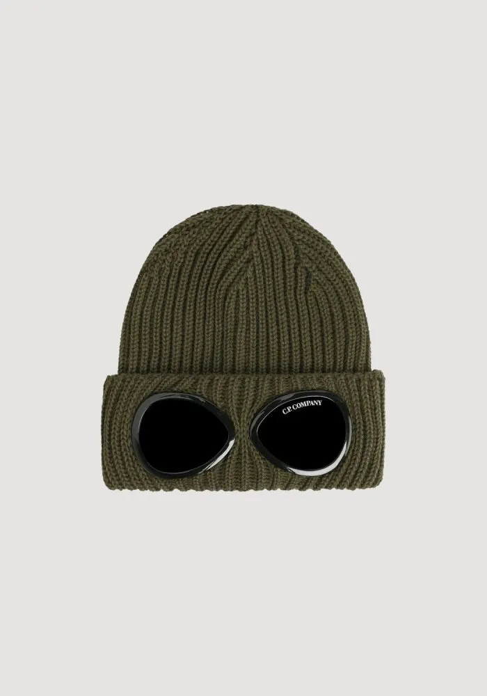 CP COMPANY EXTRAFINE MERINO WOOL GOGGLE BEANIE