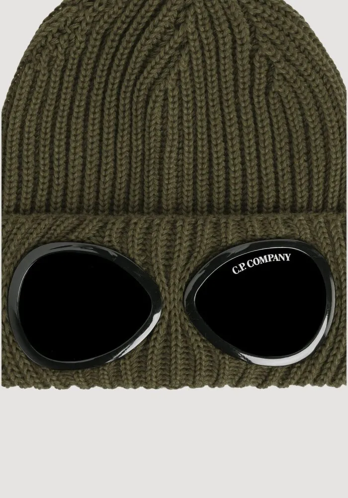 CP COMPANY EXTRAFINE MERINO WOOL GOGGLE BEANIE