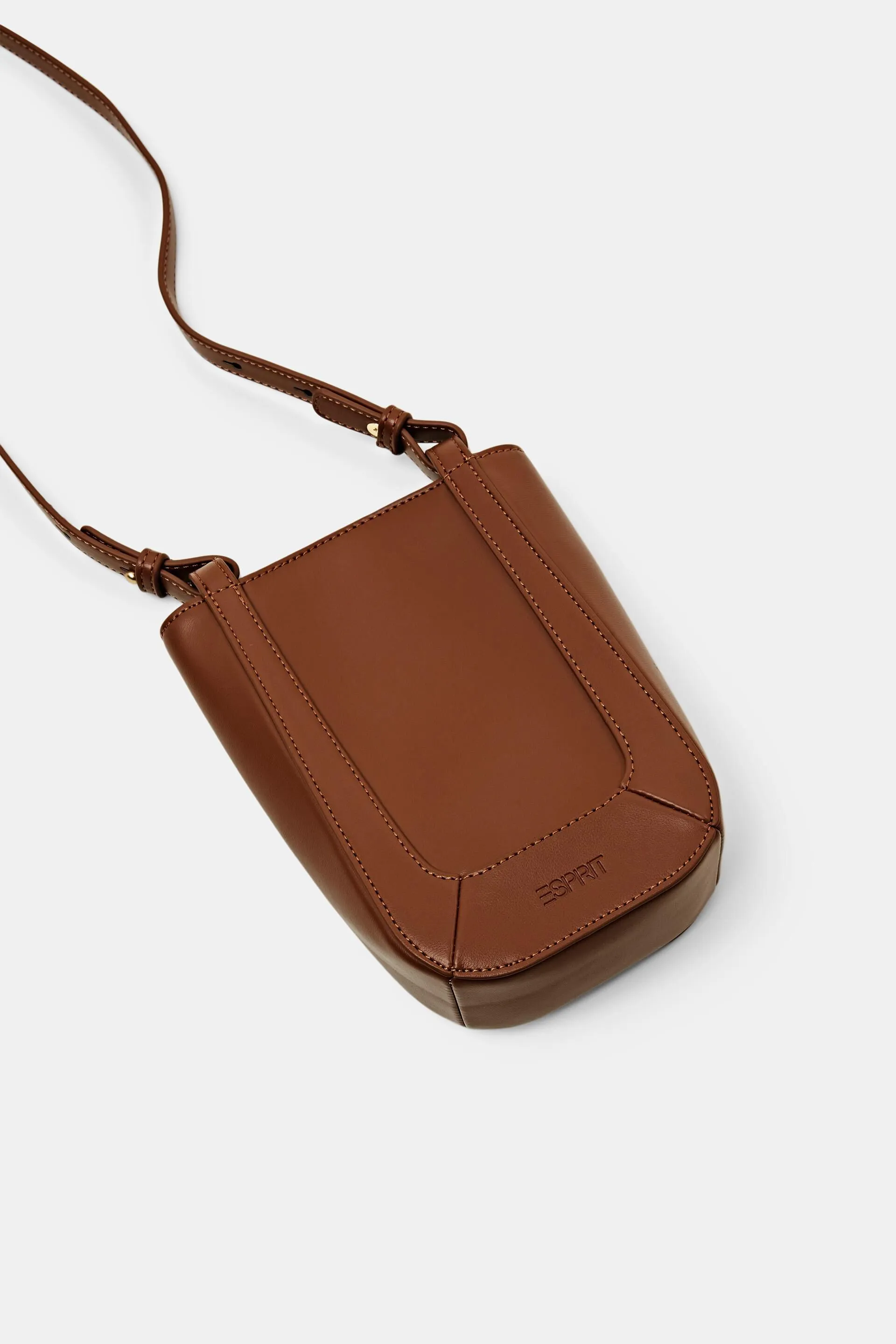 Custodia per cellulare a tracolla in similpelle
