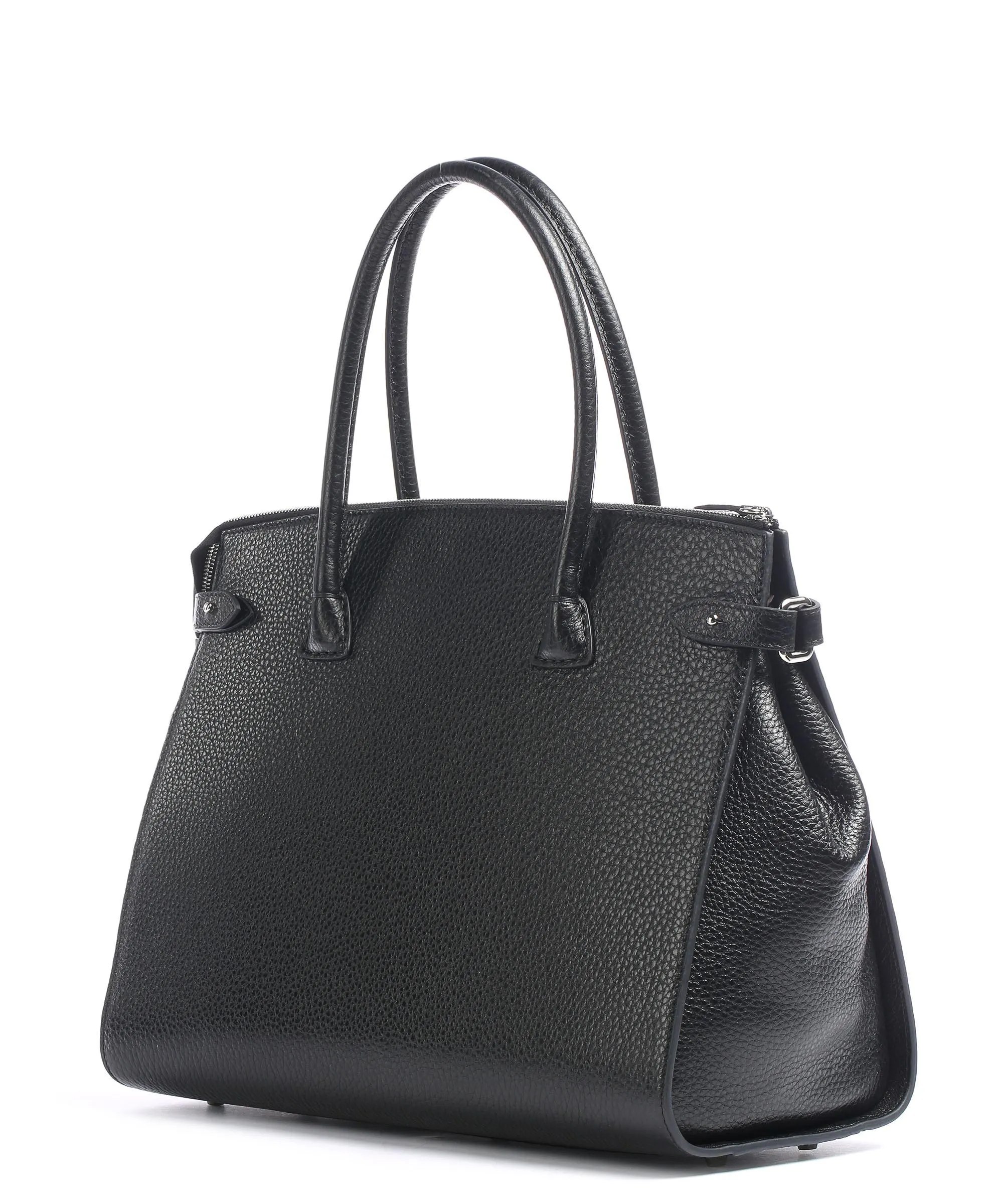  Decadent Copenhagen Meryl Borsa a mano pelle granulata nero  