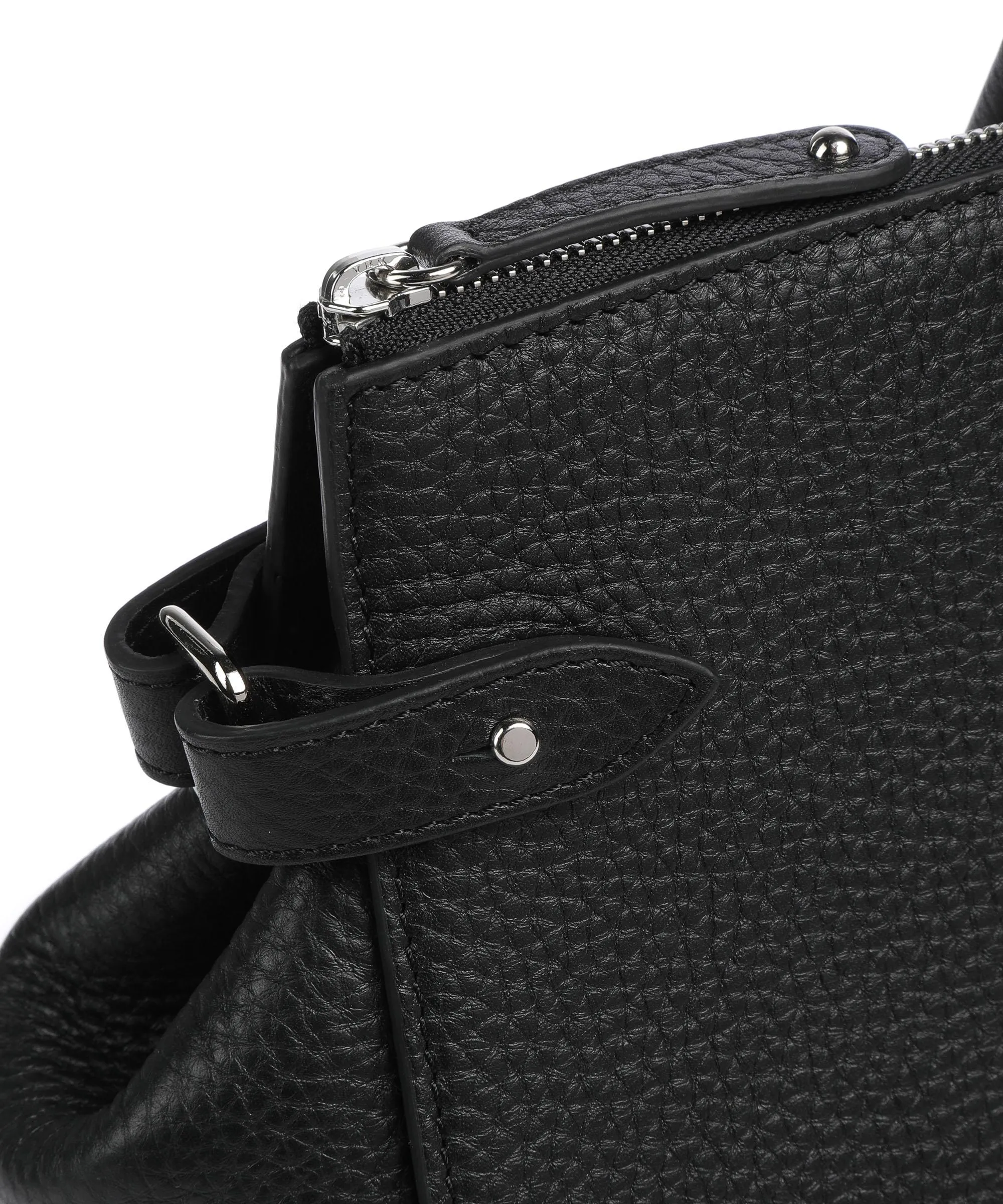  Decadent Copenhagen Meryl Borsa a mano pelle granulata nero  