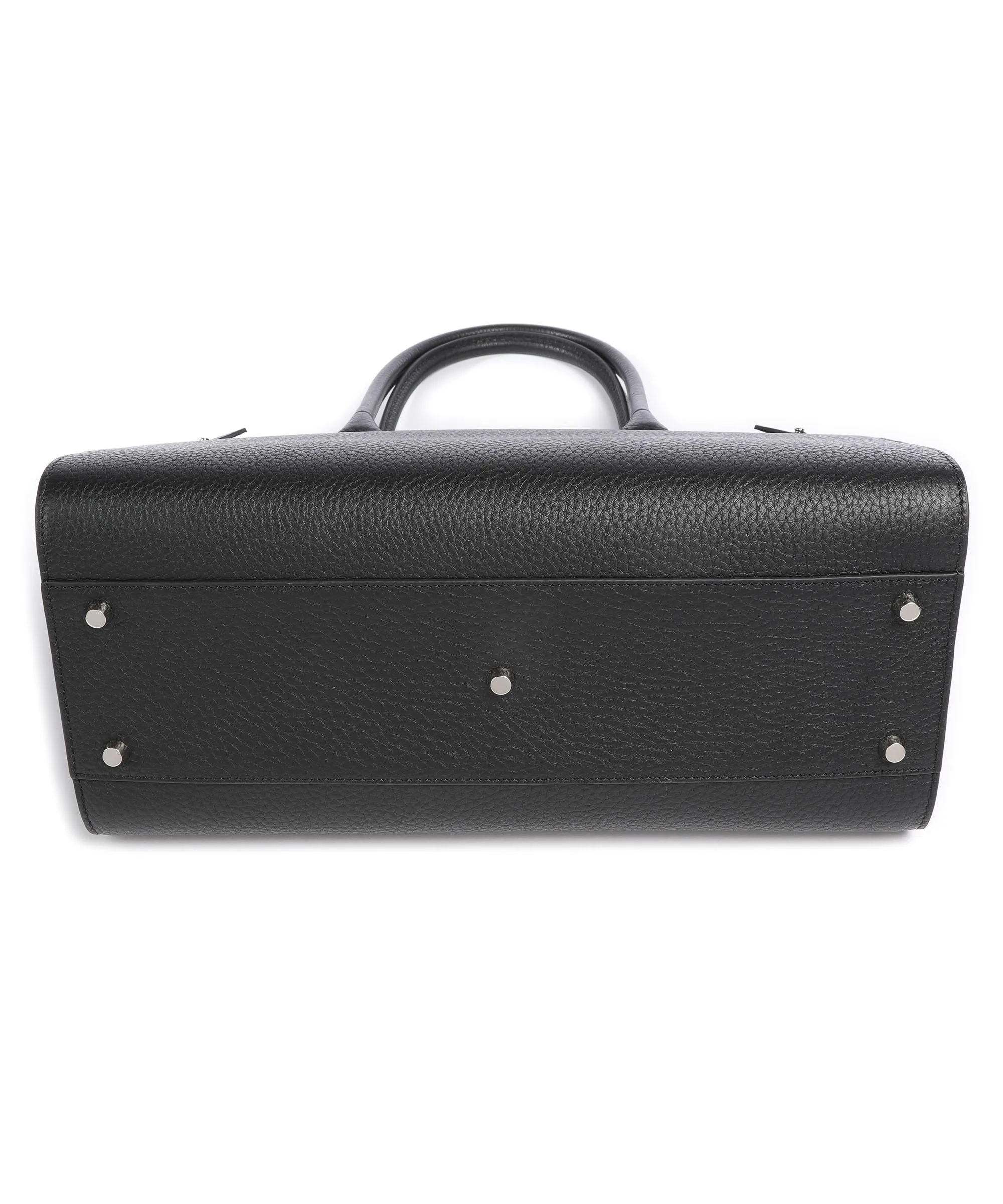  Decadent Copenhagen Meryl Borsa a mano pelle granulata nero  