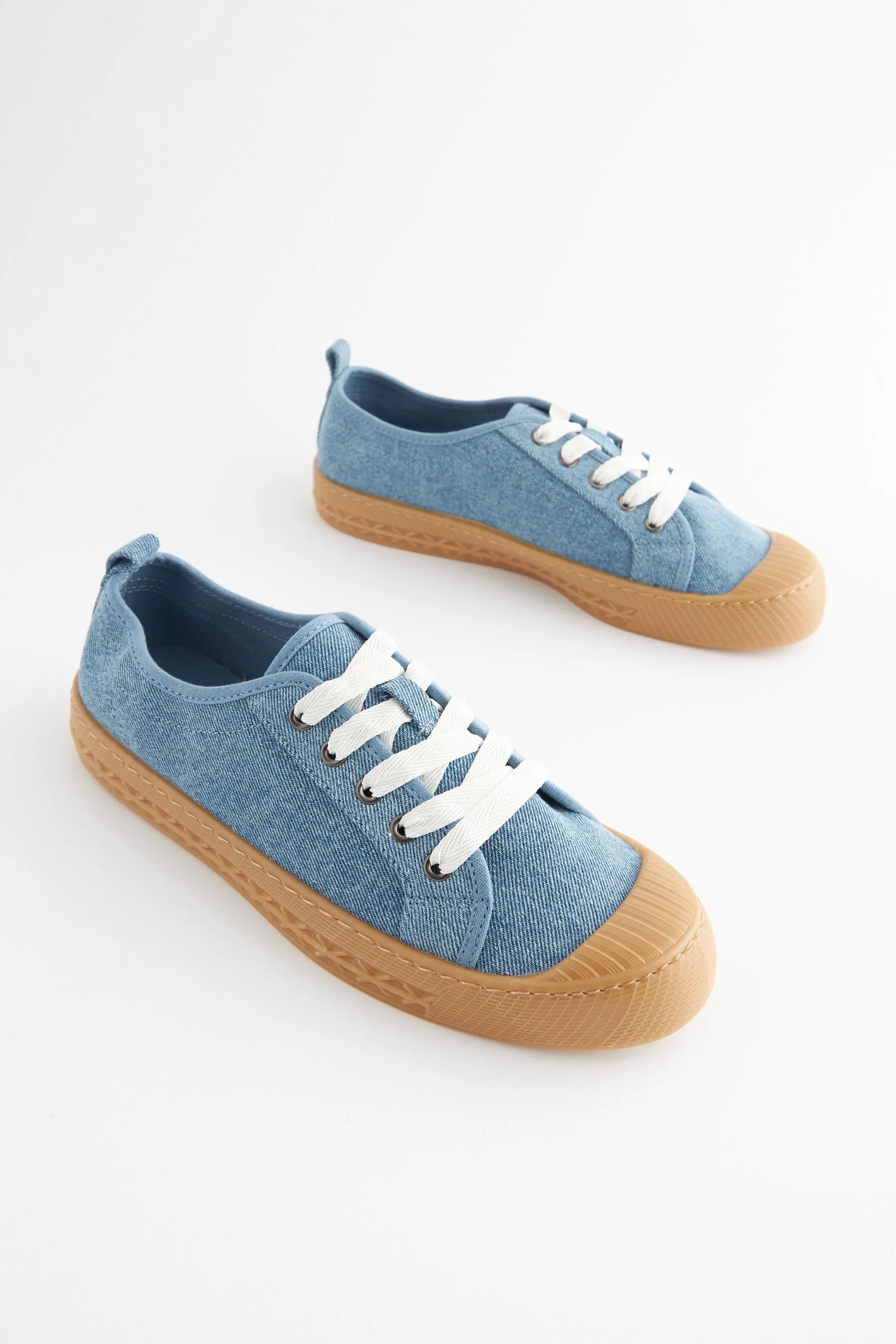 Denim  - Forever Comfort® - Denim - Scarpe da ginnastica Pizzo stile baseball