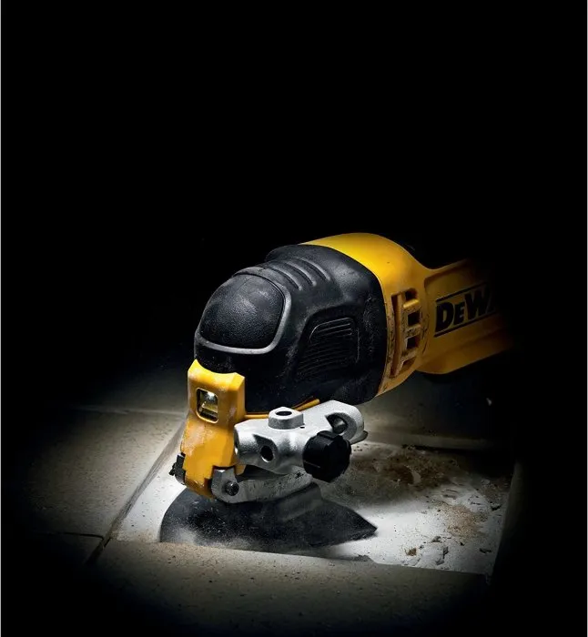 Dewalt DT20719-QZ lama a raspa triangolare per rimozione malta o colla da piastrelle