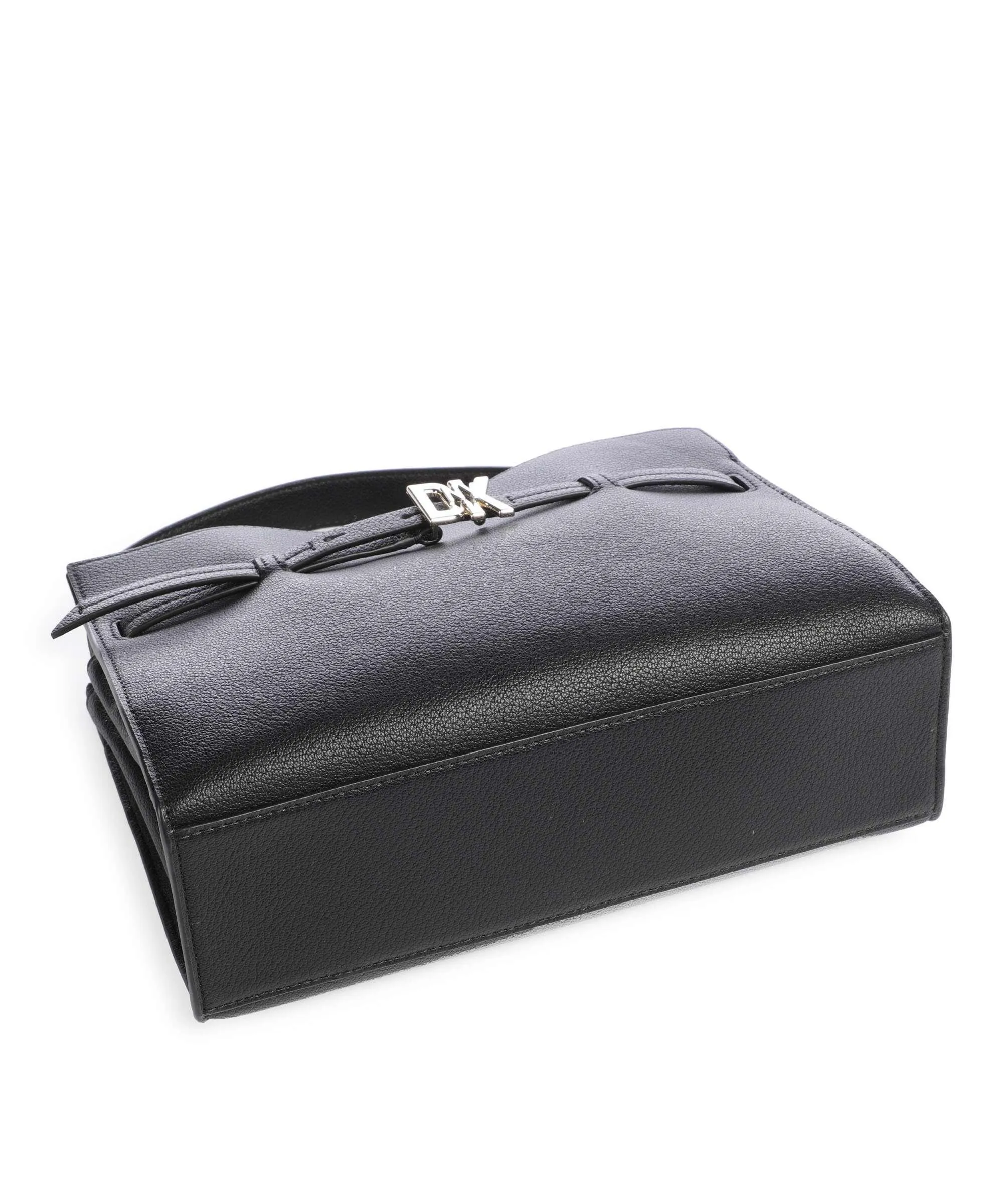  DKNY Bushwick Borsa a mano pelle di vacchetta grana nero  