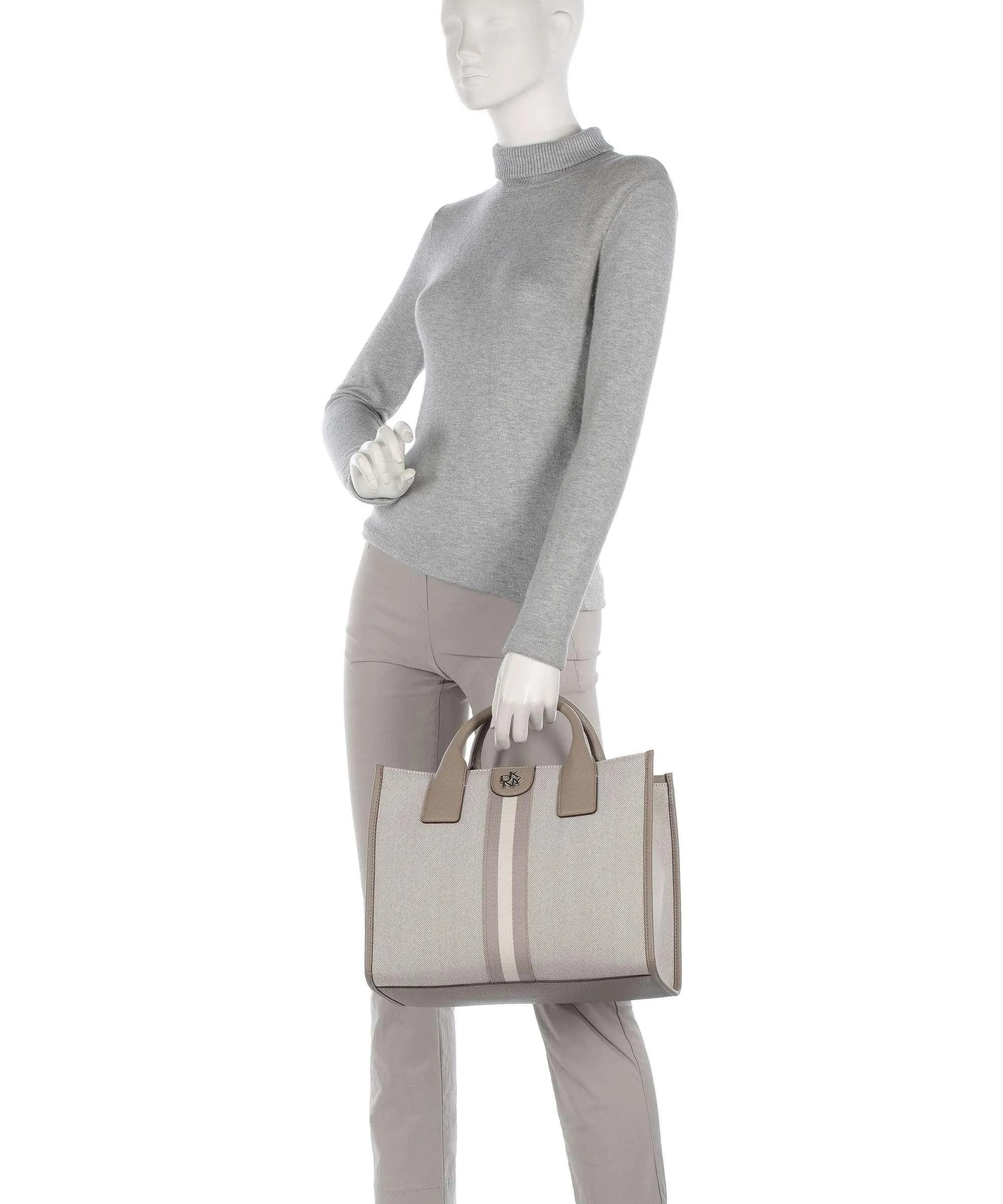  DKNY Carol Borsa a mano poliestere beige  