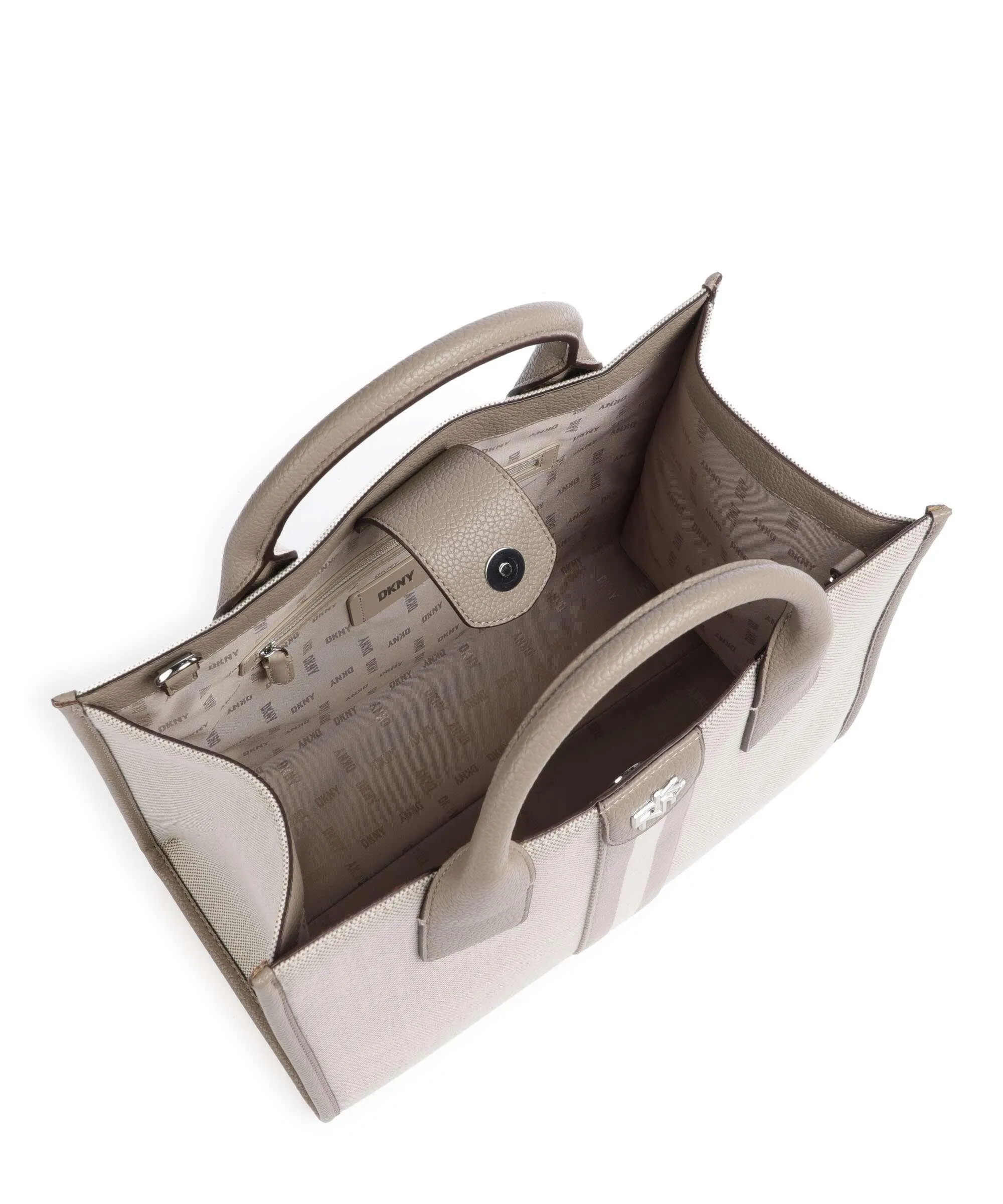  DKNY Carol Borsa a mano poliestere beige  