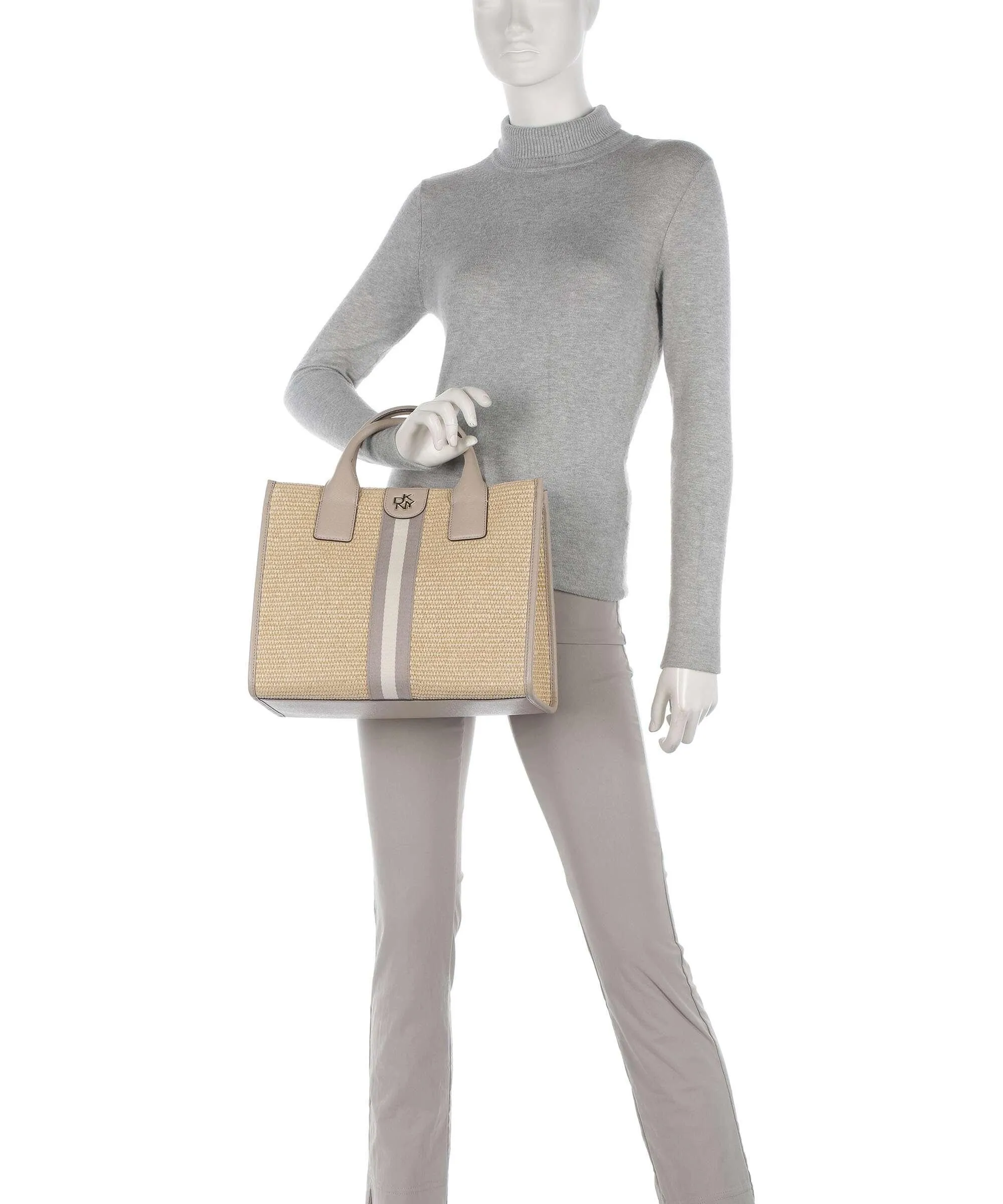  DKNY Carol Borsa a mano polipropilene beige  
