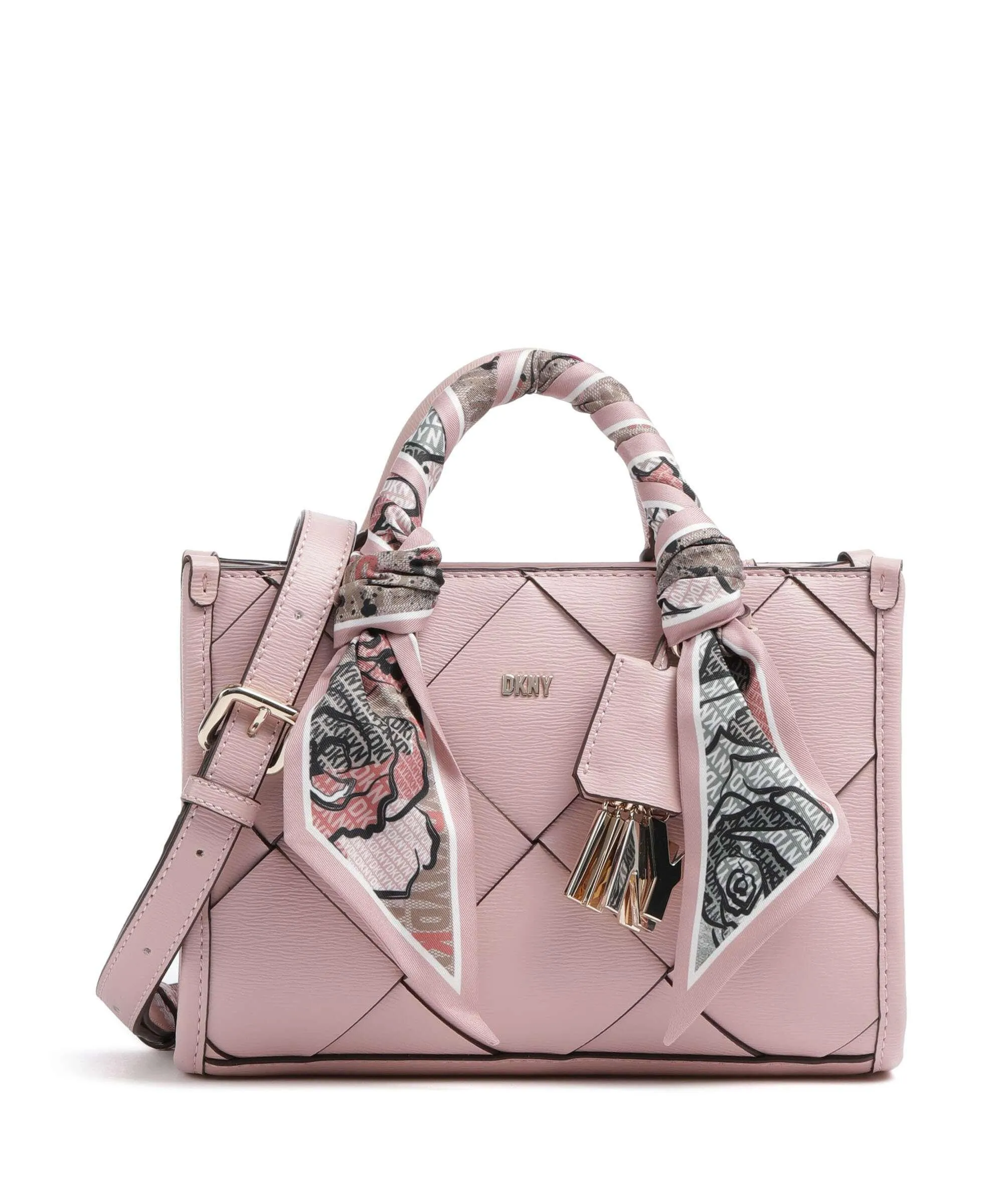  DKNY Perri Borsa a mano pelle sintetica rosa  