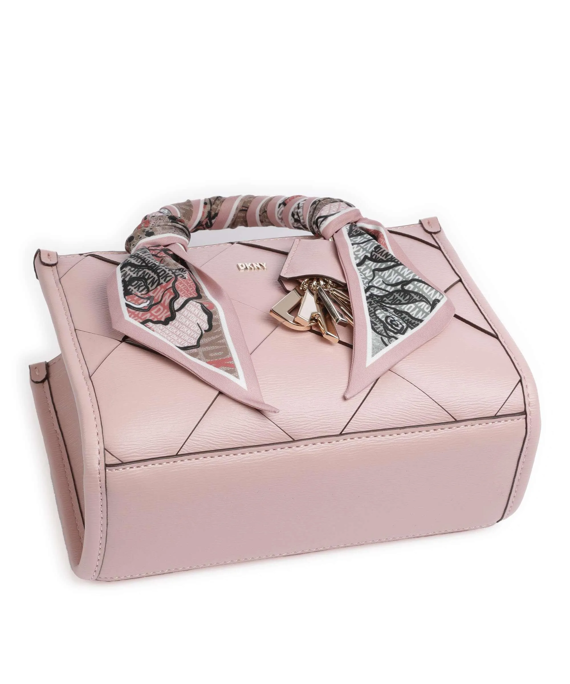  DKNY Perri Borsa a mano pelle sintetica rosa  