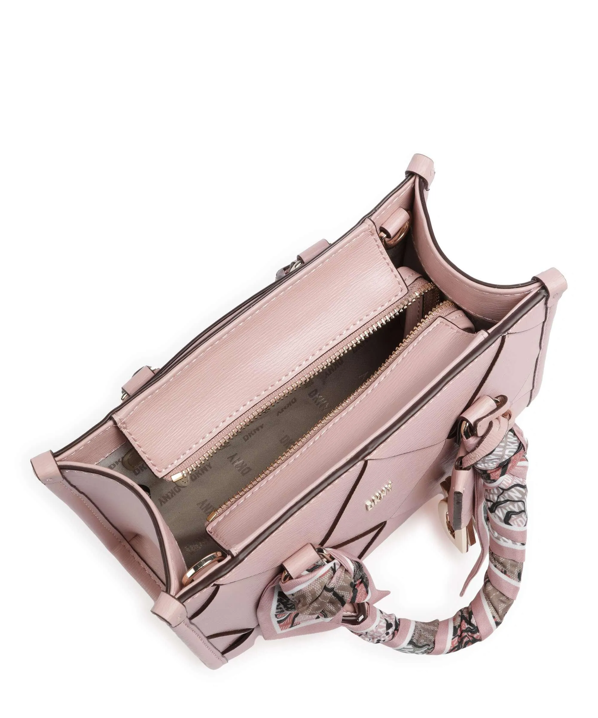  DKNY Perri Borsa a mano pelle sintetica rosa  