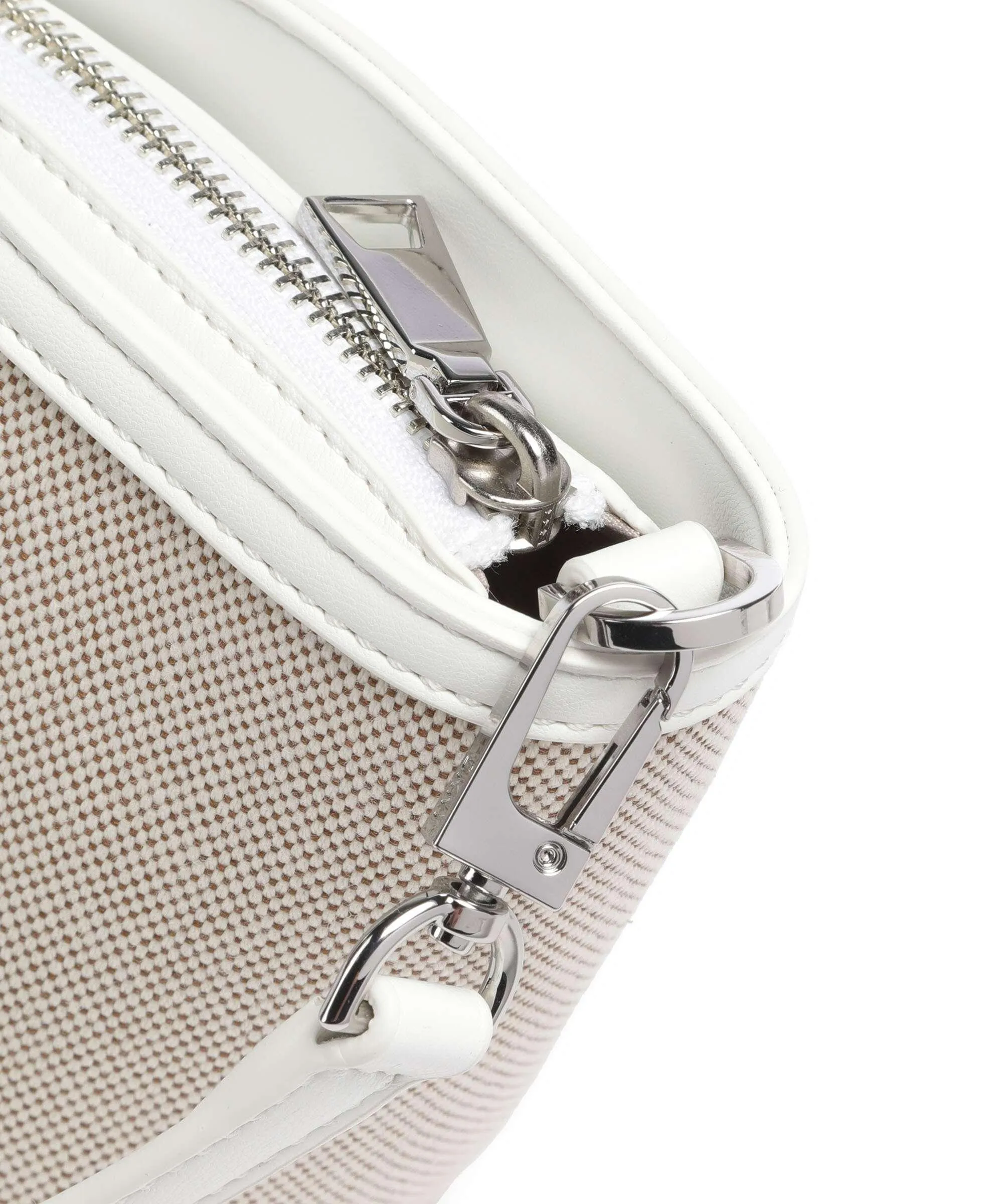  DKNY Tessa Borsa a mano tissu, pelle sintetica bianco  
