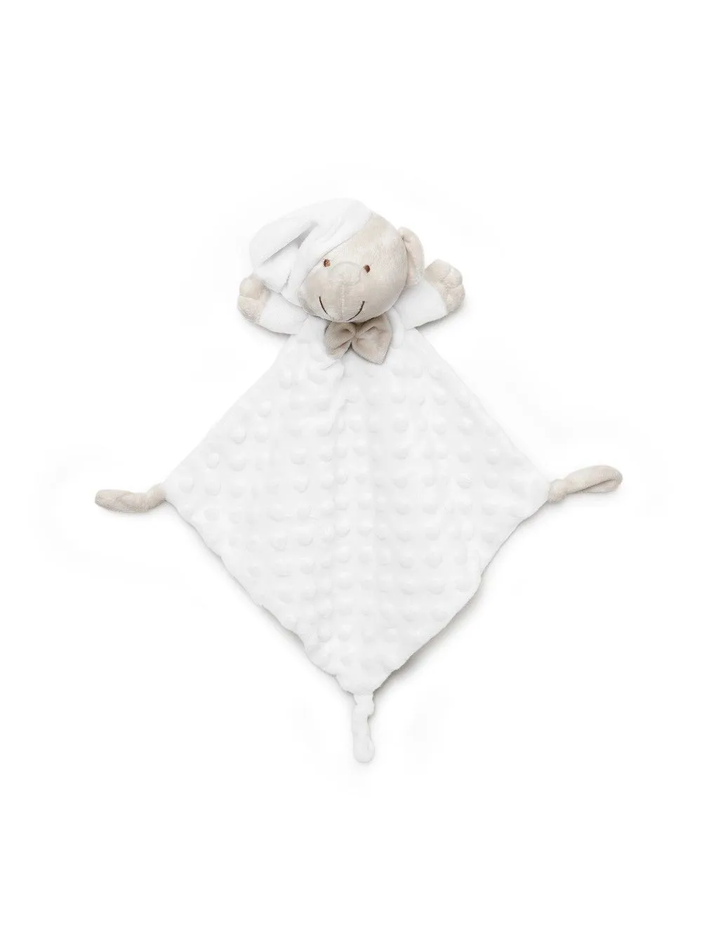  DOUDOU NEONATO ORSETTO BIANCO 20 CM 
