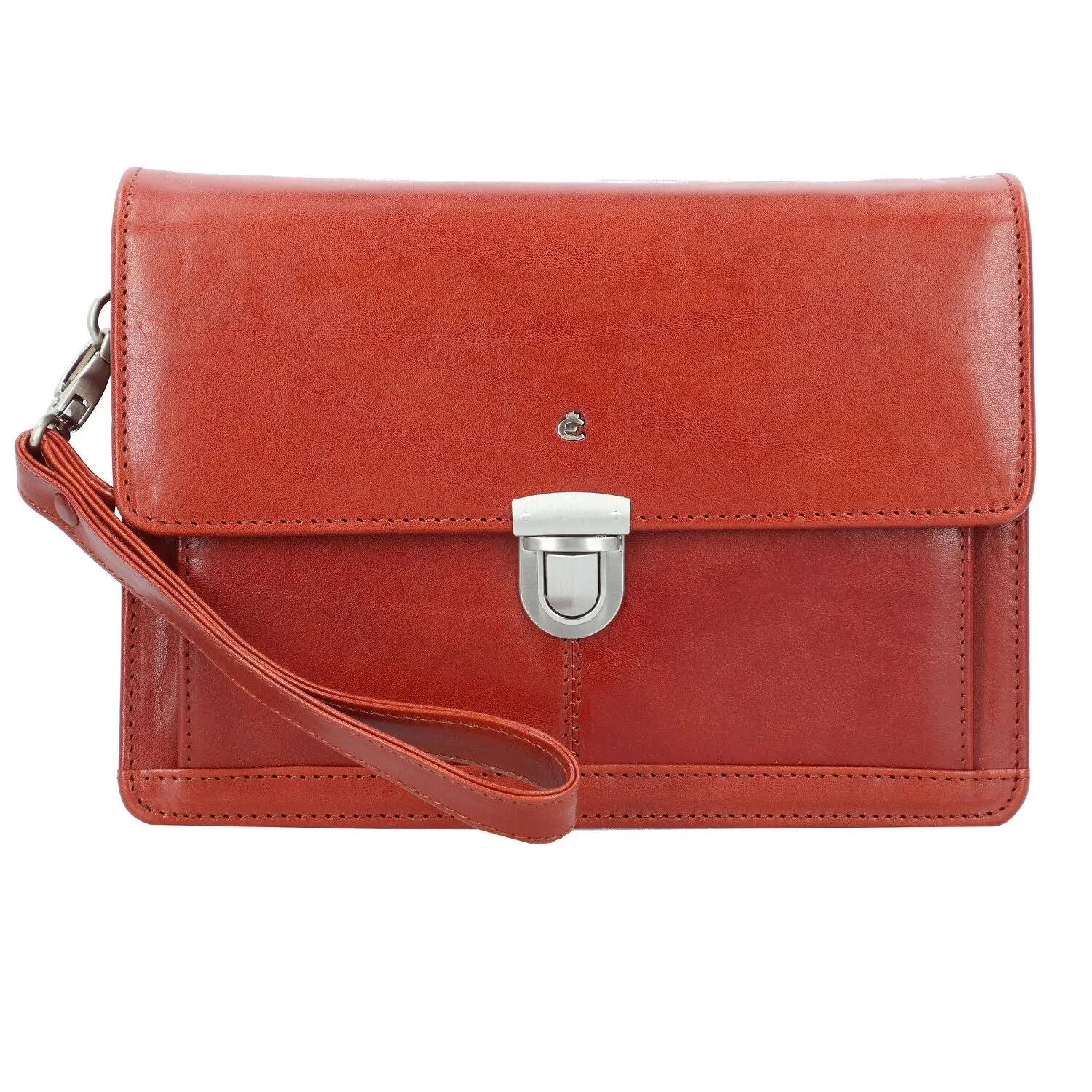 Esquire Borsa da polso in pelle Toscana 24,5 cm