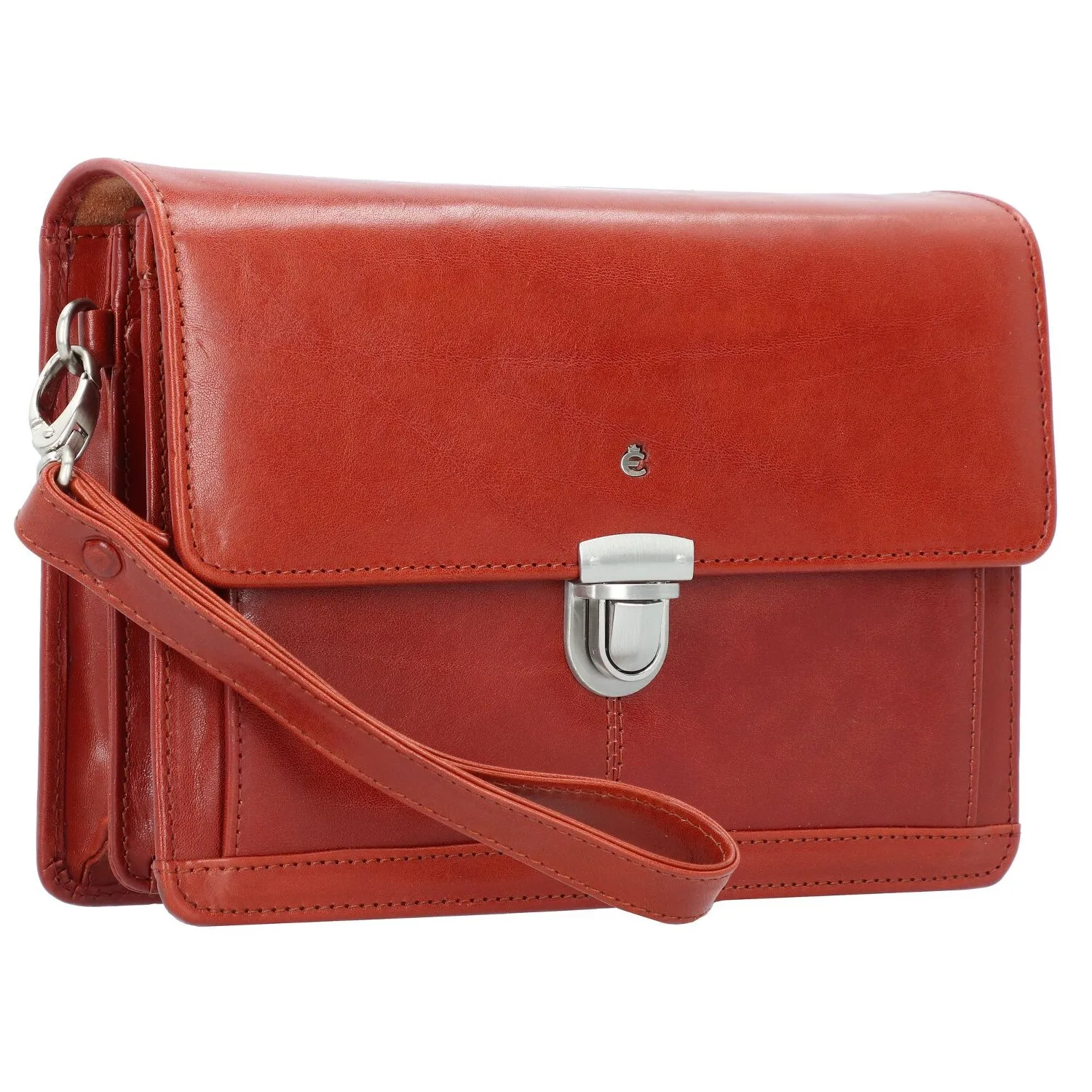 Esquire Borsa da polso in pelle Toscana 24,5 cm