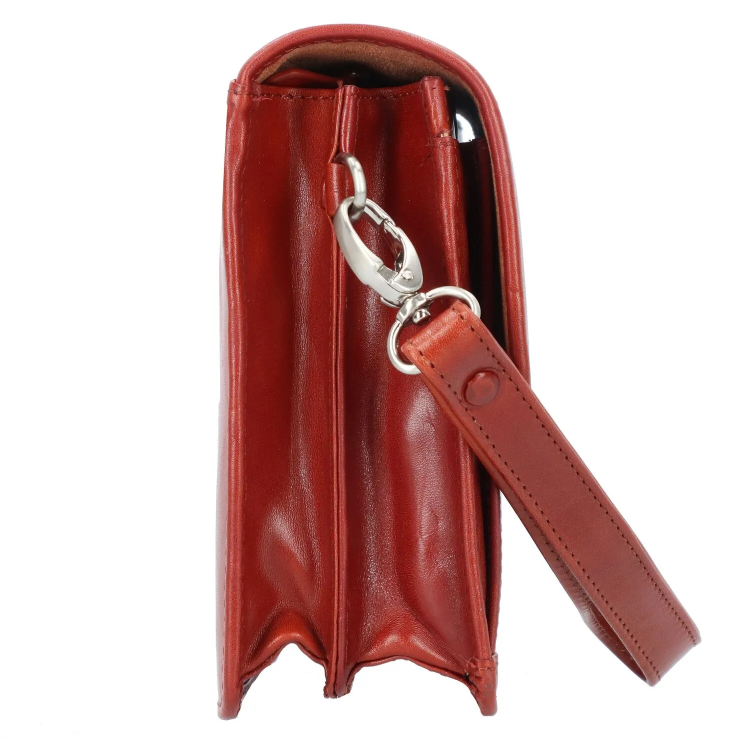 Esquire Borsa da polso in pelle Toscana 24,5 cm