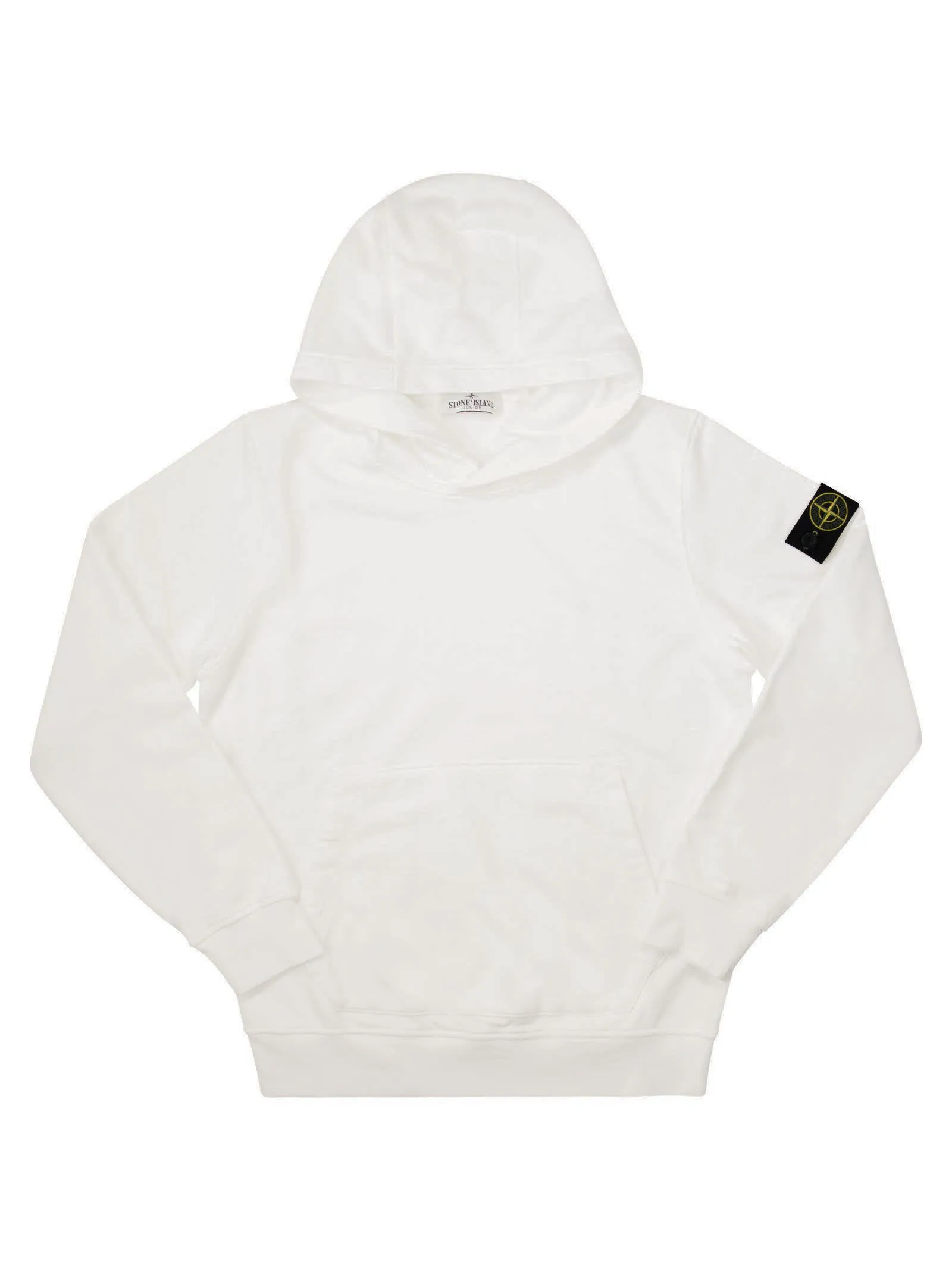 Felpa con cappuccio e Badge Stone Island