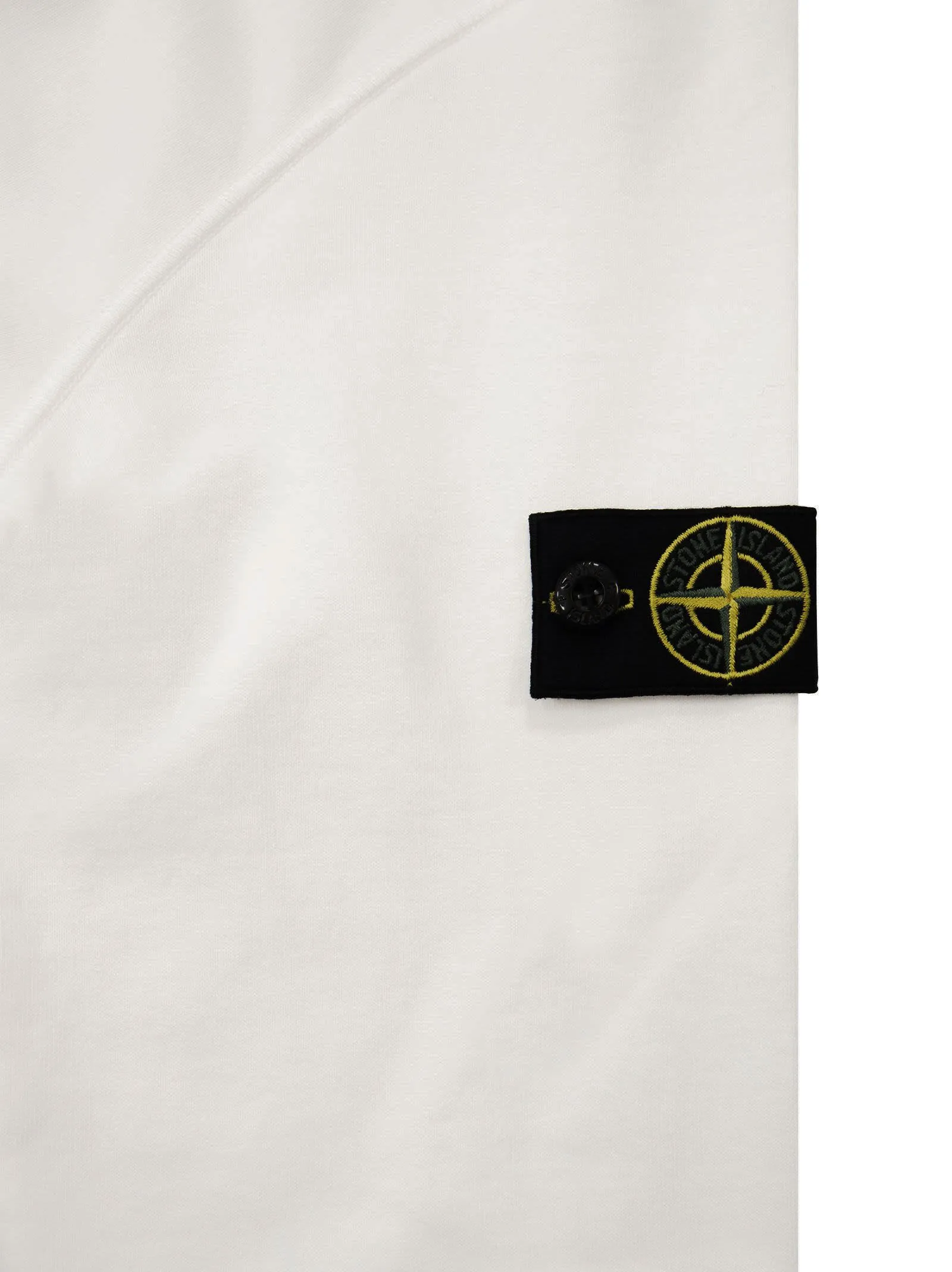 Felpa con cappuccio e Badge Stone Island