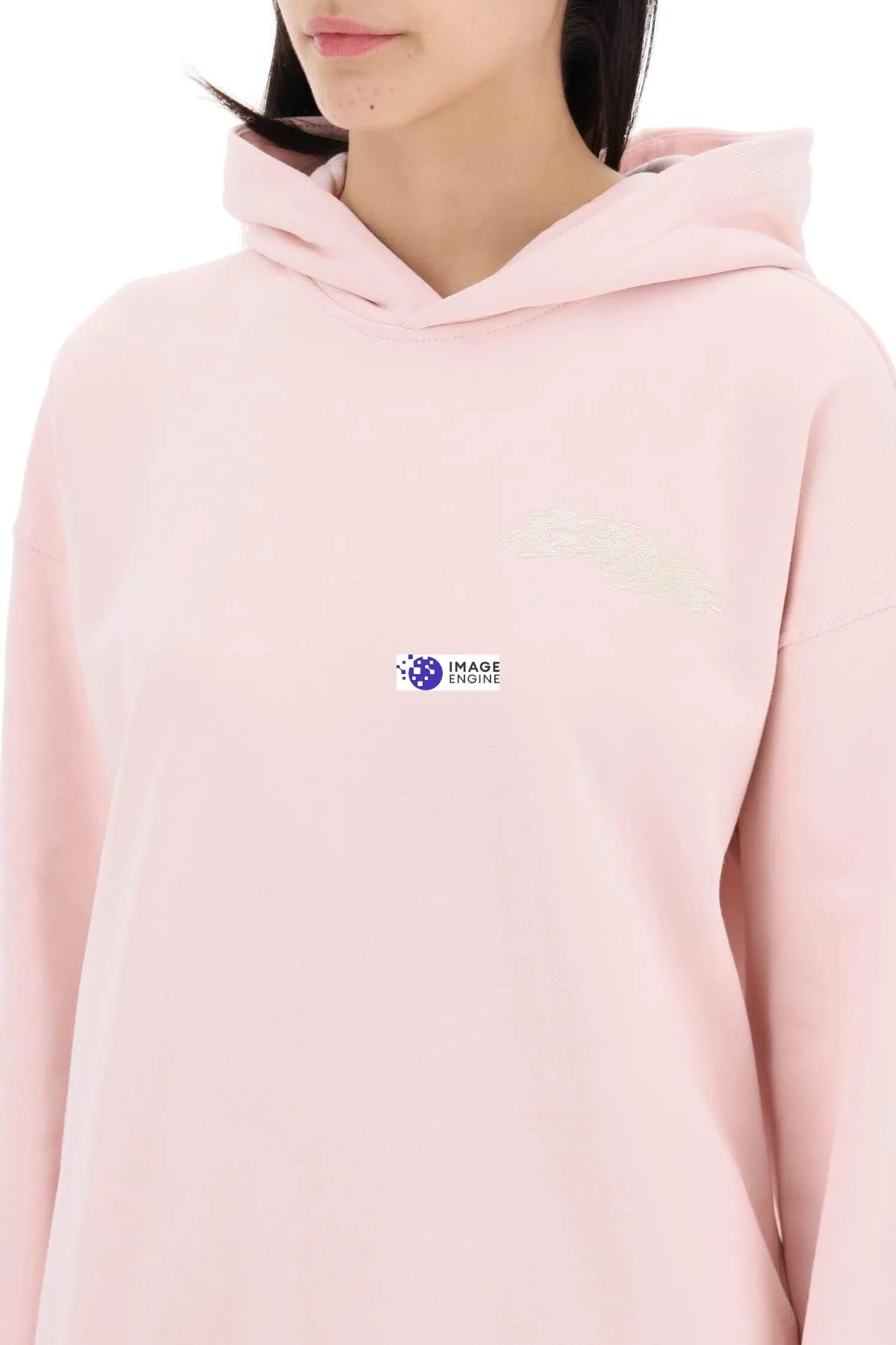 Felpa con cappuccio Isoli Oversized