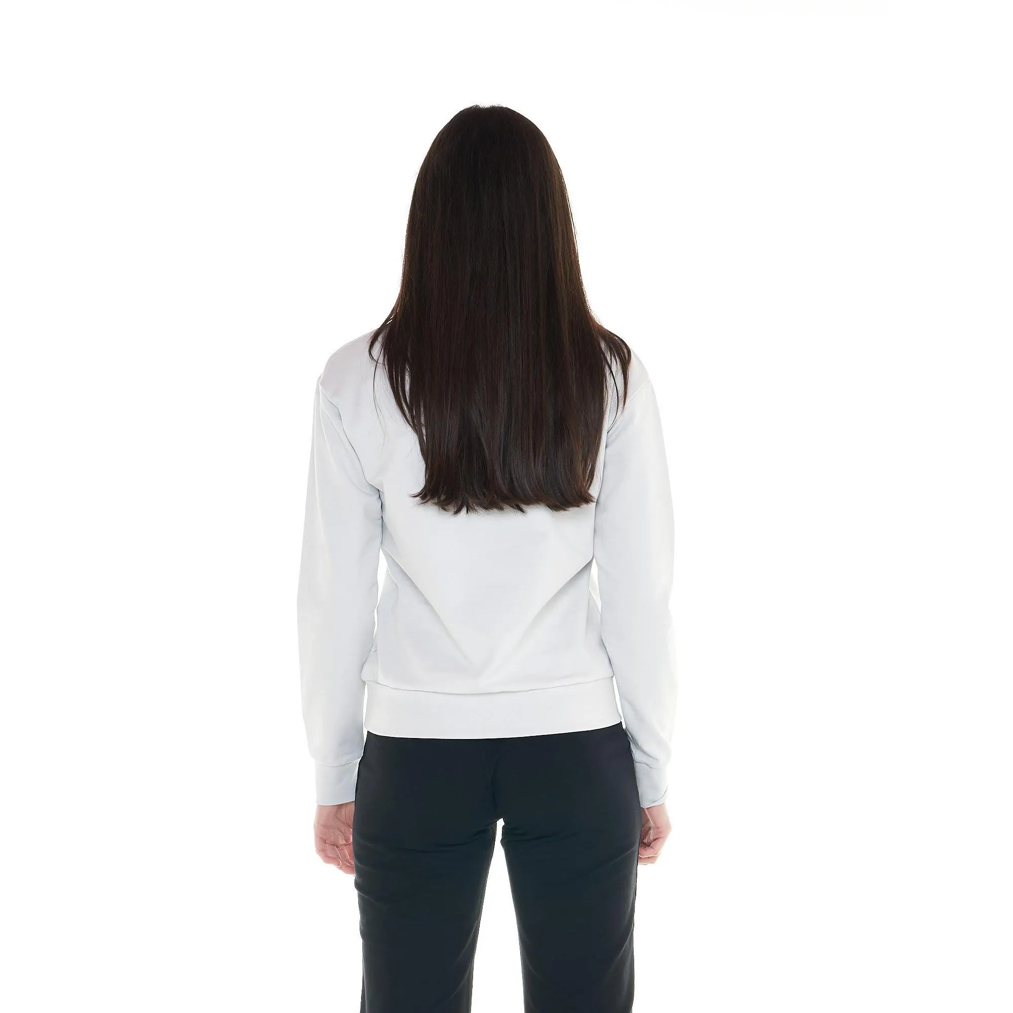 Felpa girocollo da donna Cristal Shine
