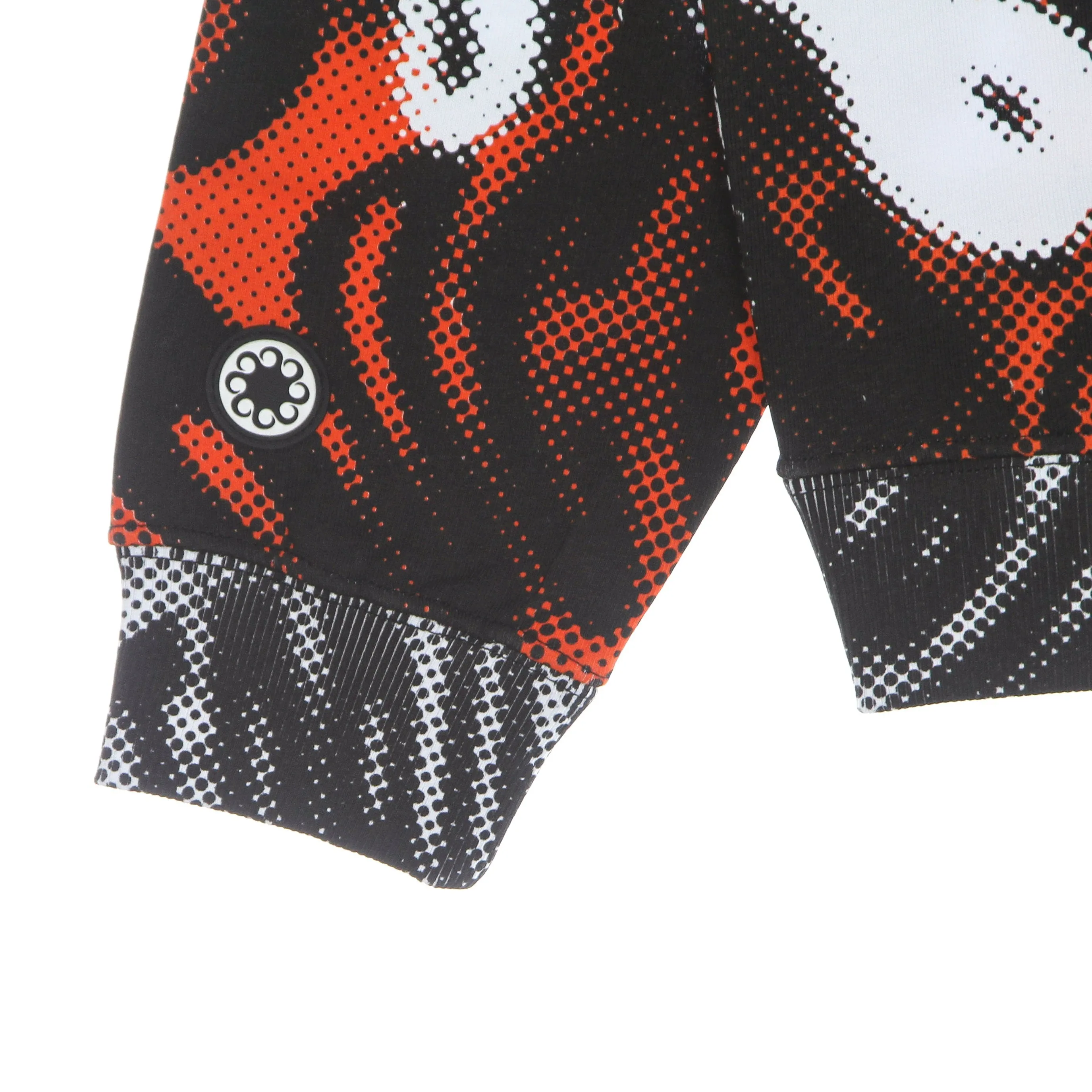Felpa Leggera Girocollo Uomo Halftone Crew White