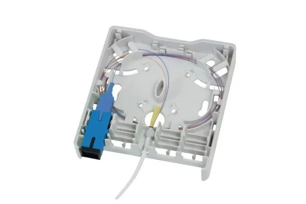 Fibre Wall Outlet (FWO) Preterminated 2x