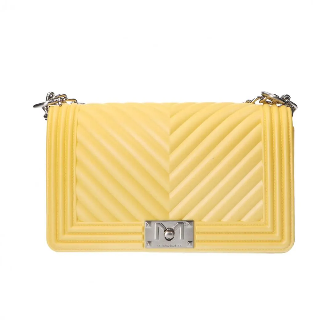 Flat S mahnattan bag mini Gialle