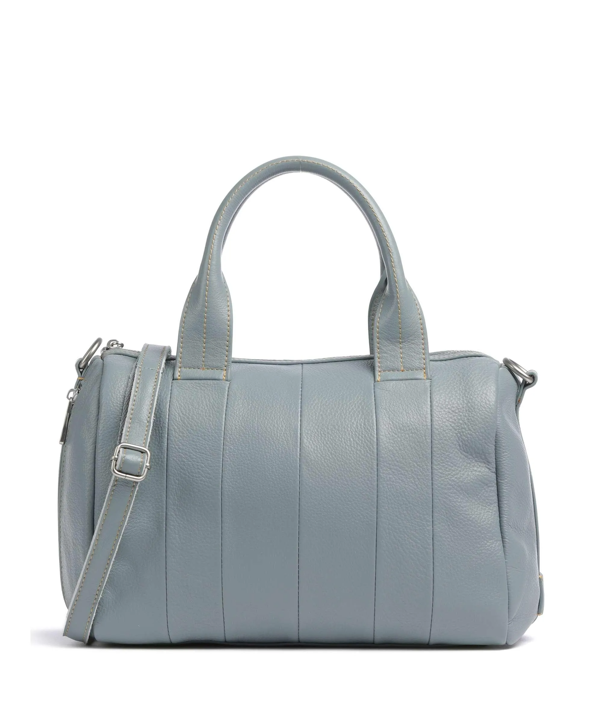  FredsBruder Feeling Good L Borsa a mano pelle granulata blu-grigio  