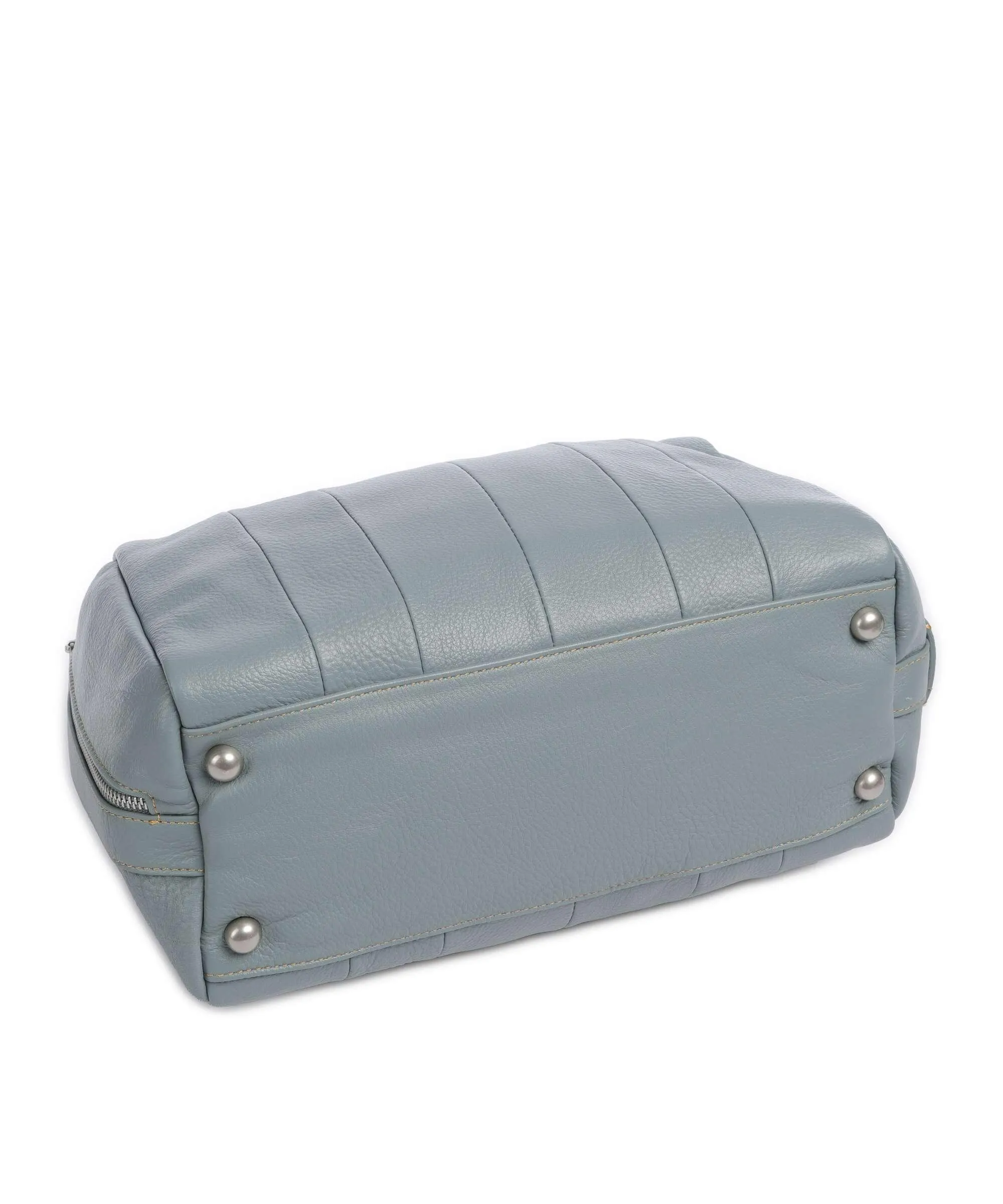  FredsBruder Feeling Good L Borsa a mano pelle granulata blu-grigio  